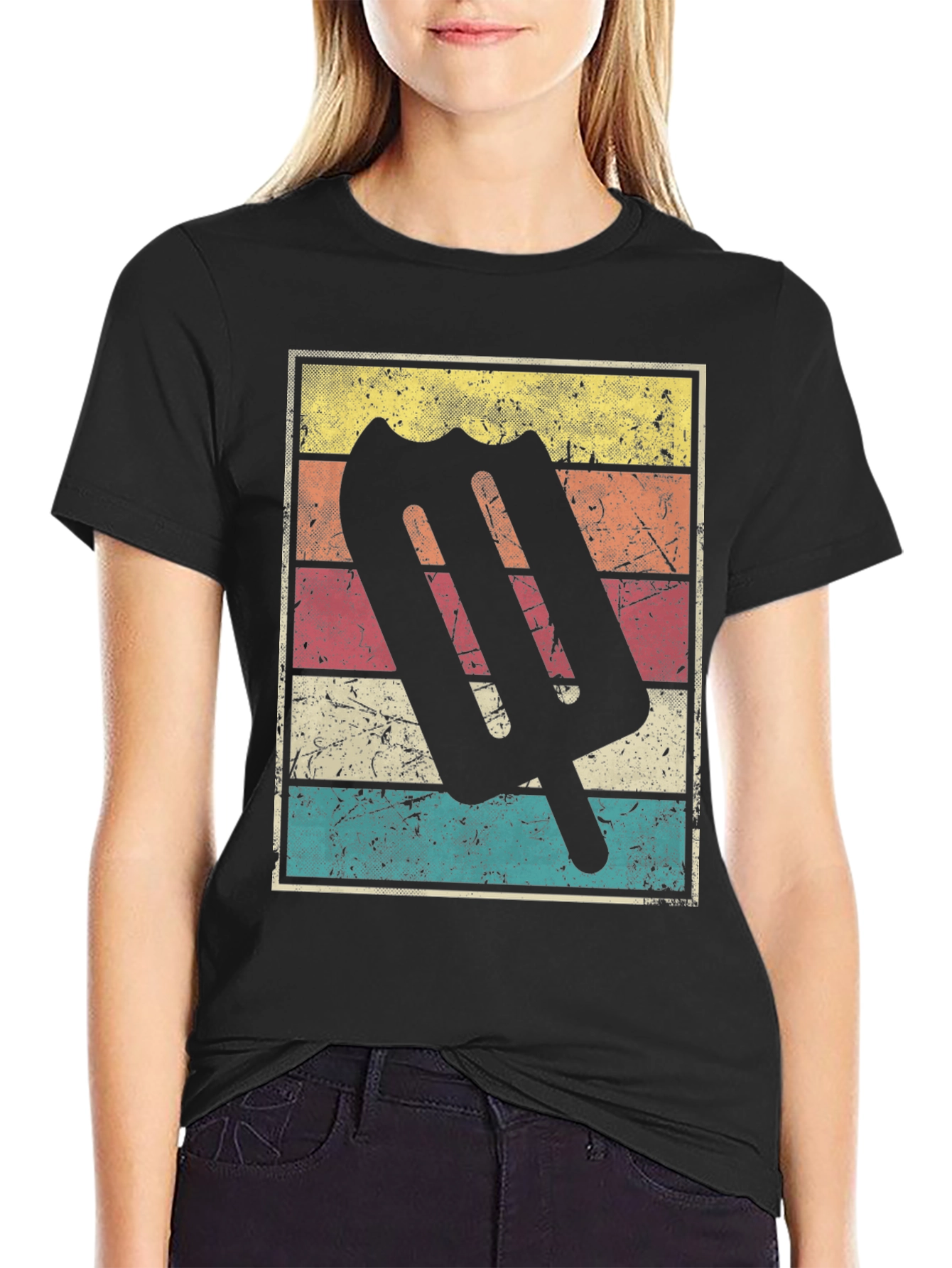 Retro Popsicle T-Shirt - Summer Vibes Tee