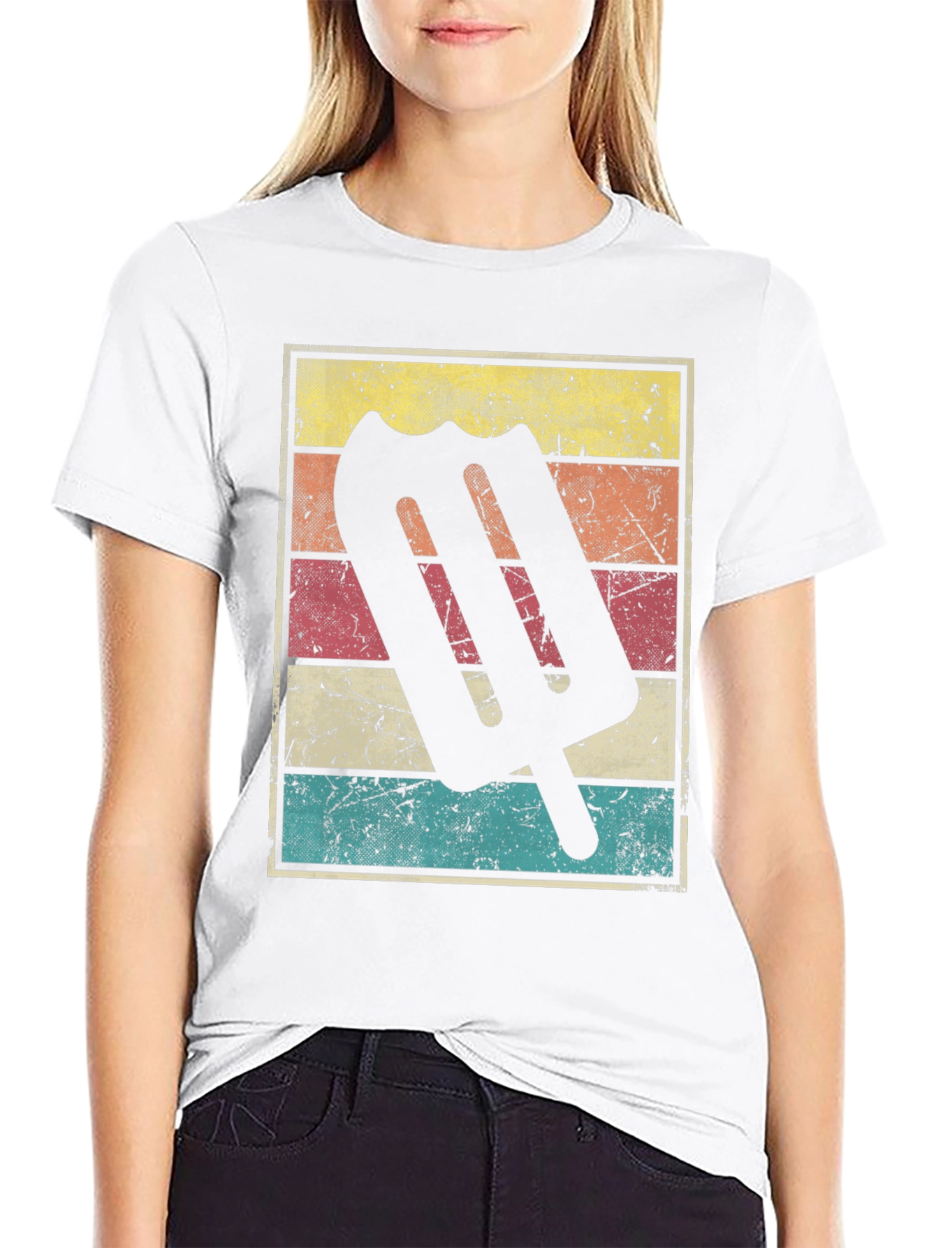 Retro Popsicle T-Shirt - Summer Vibes Tee