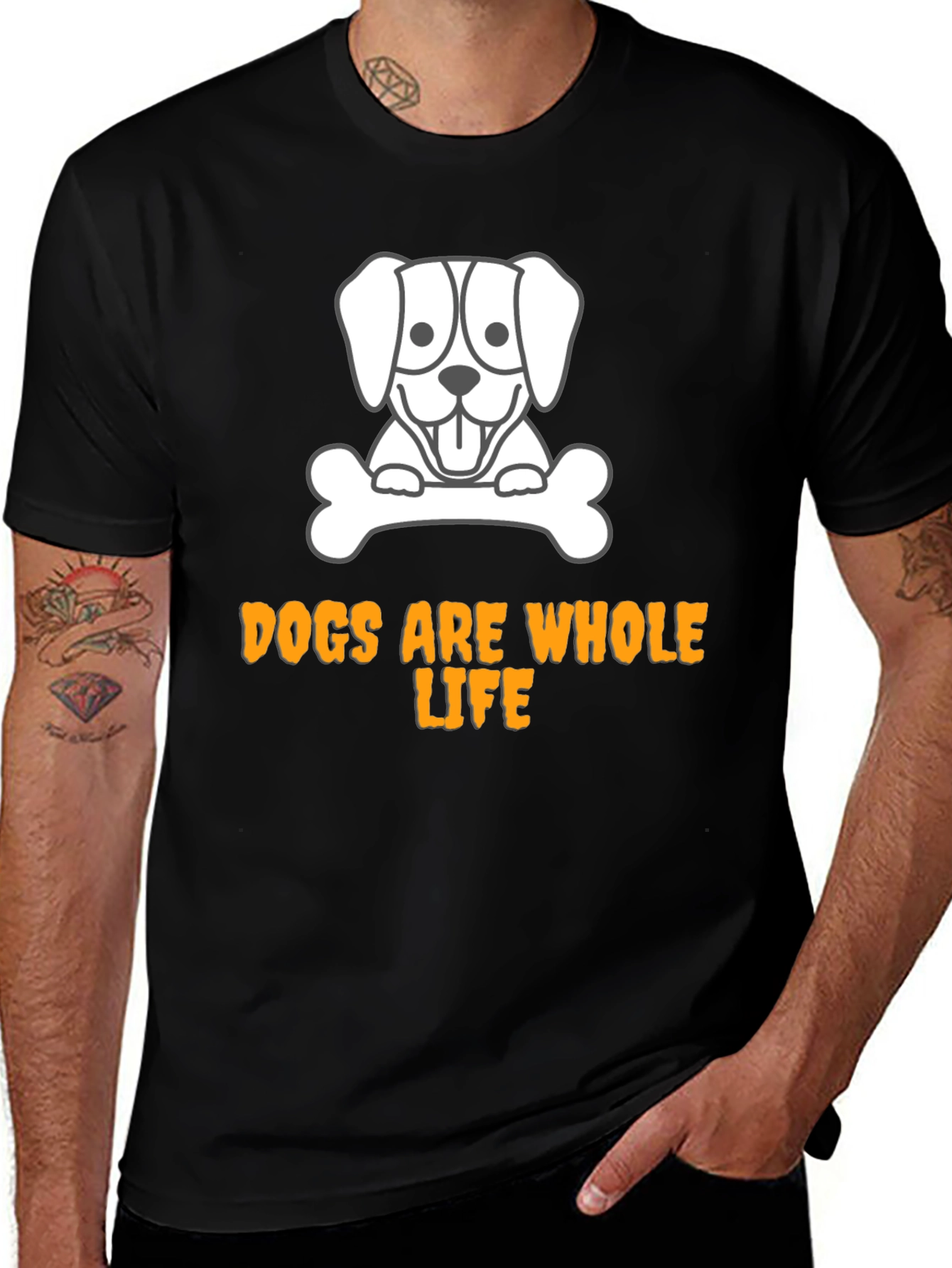 Dogs Are Whole Life T-Shirt