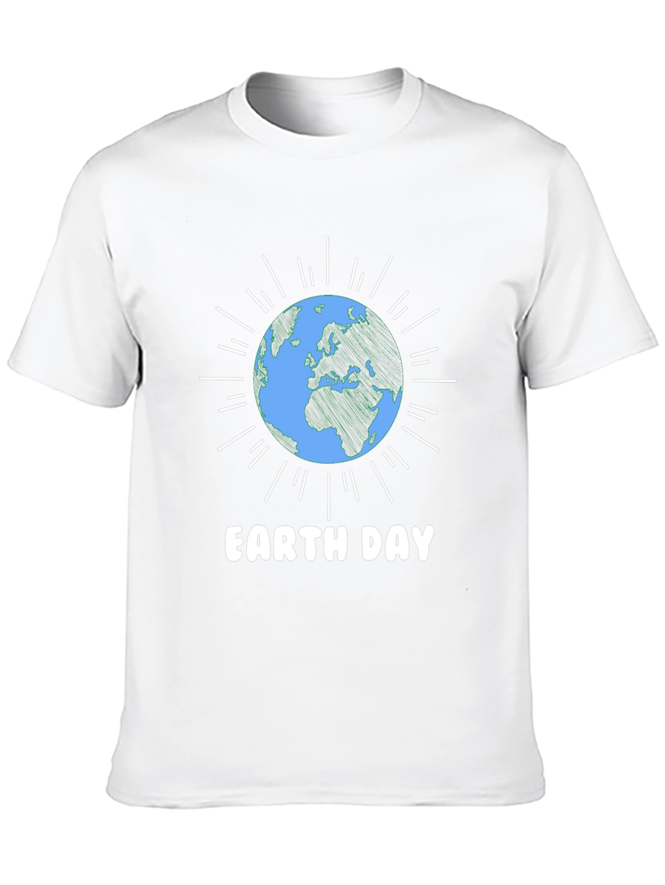 Earth Day T-Shirt - Black Graphic Tee