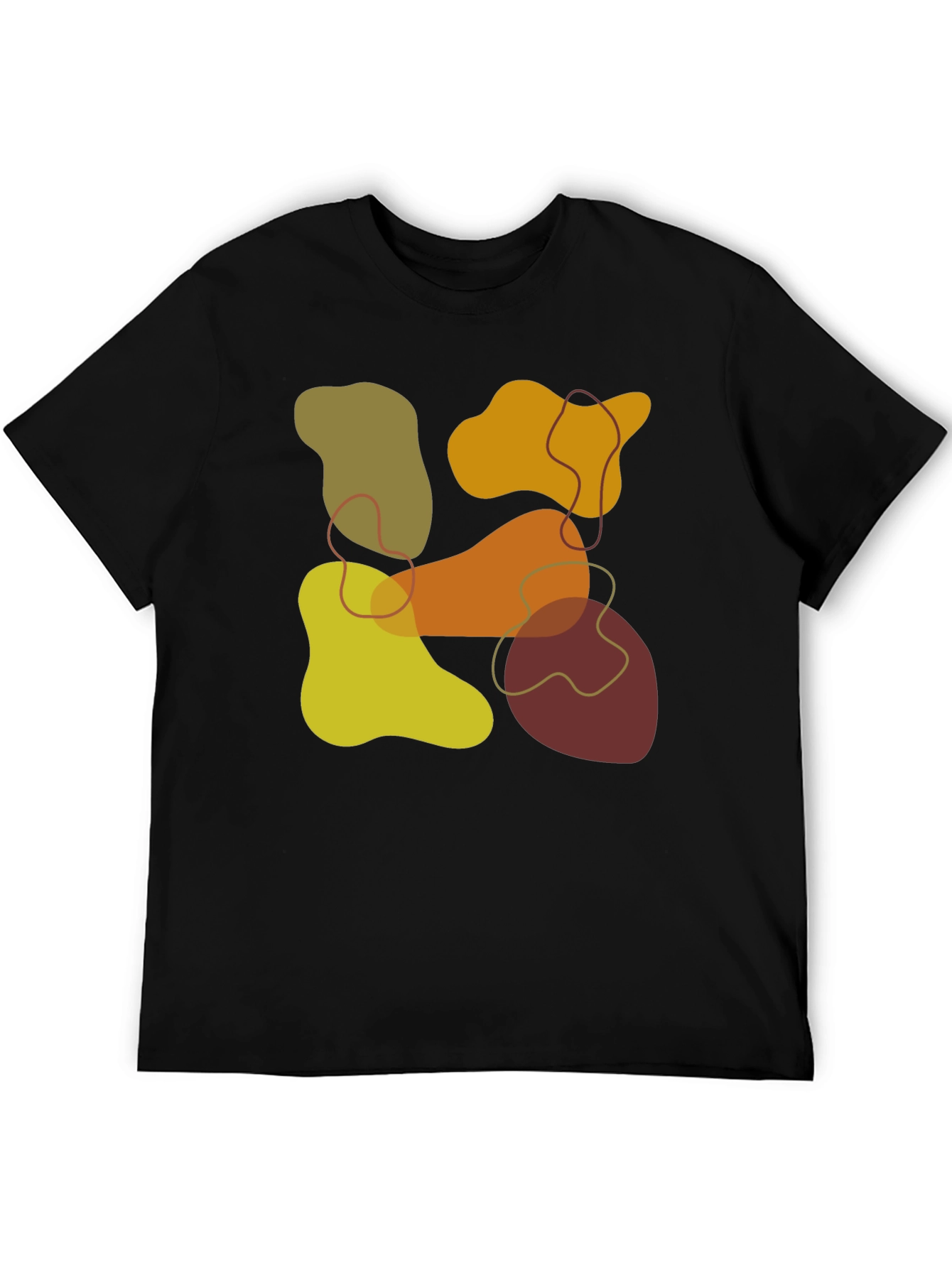Abstract Geometric T-Shirt - Modern Art Tee