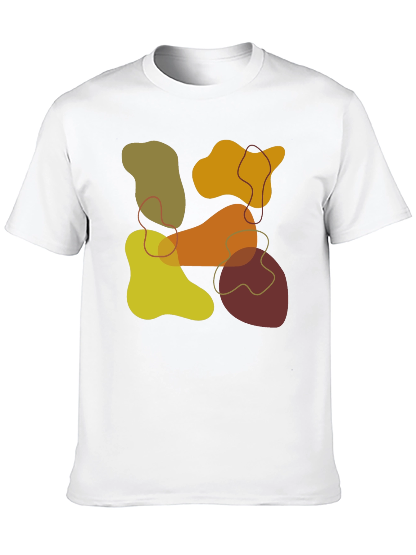 Abstract Geometric T-Shirt - Modern Art Tee
