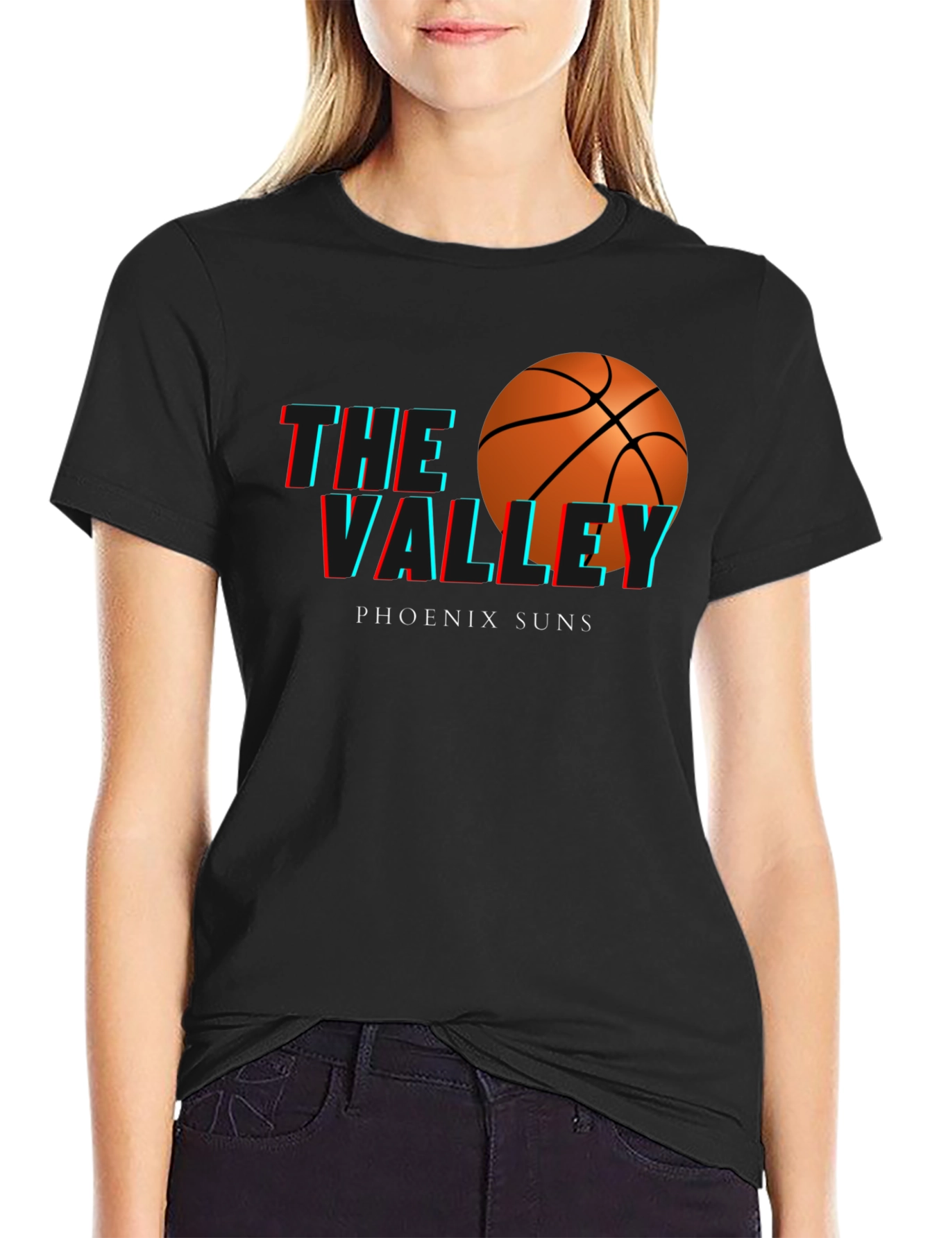 The Valley Phoenix Suns Black T-Shirt