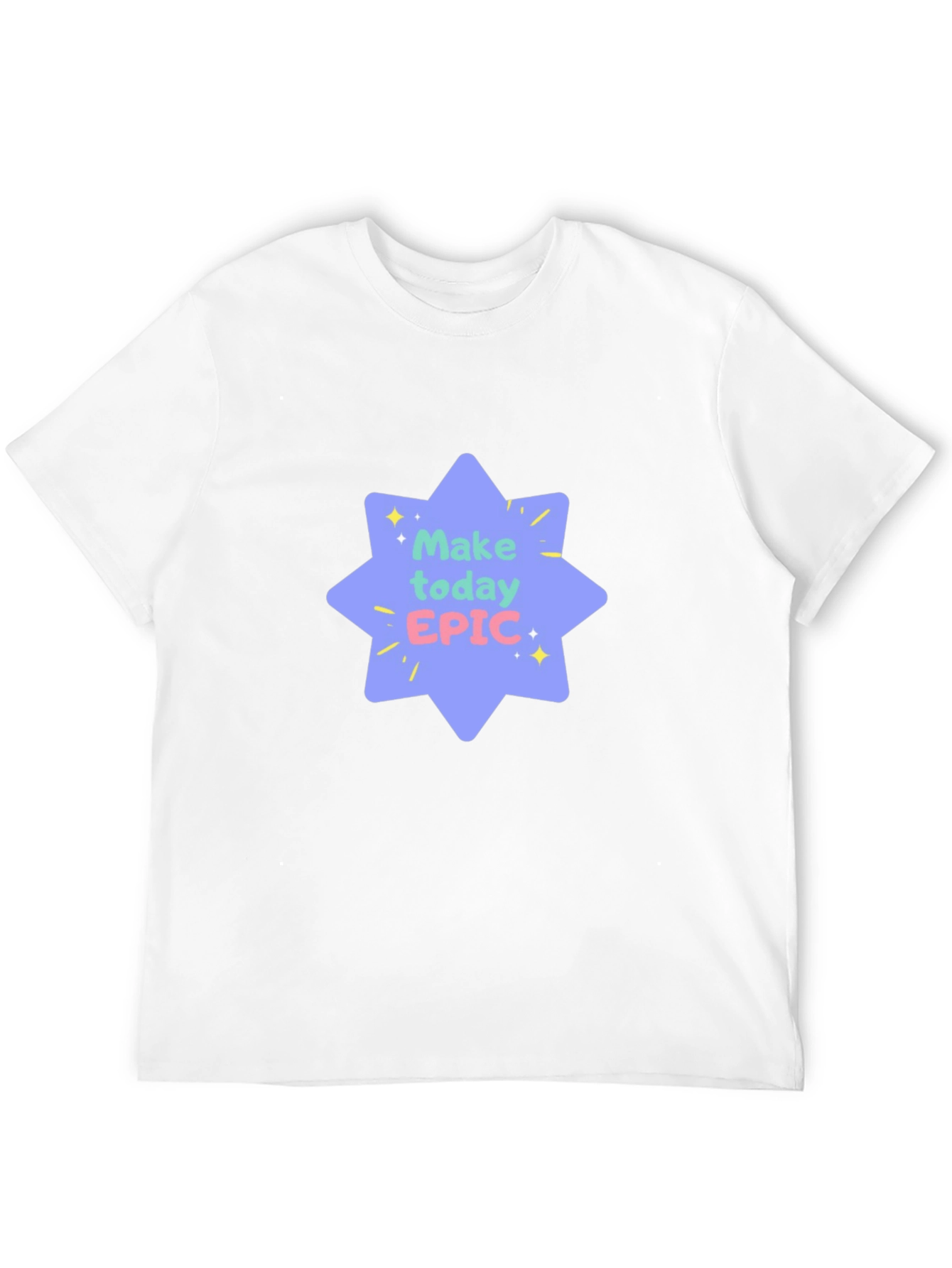 Make Today Epic Black Tee