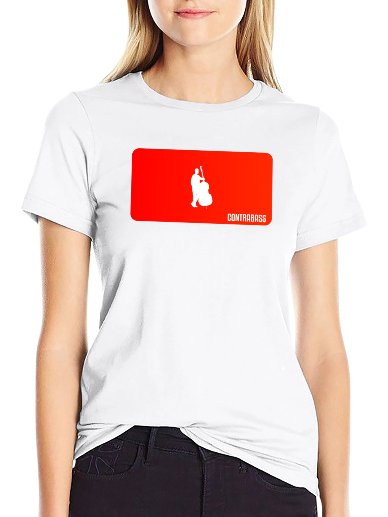 Contrabass Player Graphic Tee