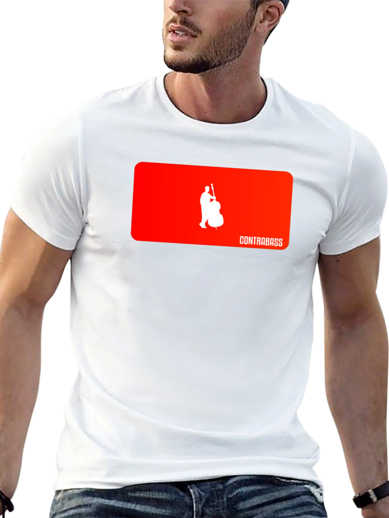 Contrabass Player Graphic Tee