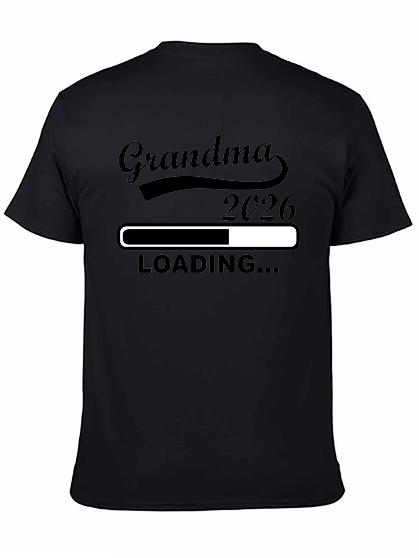 Grandma 2026 Loading T-Shirt - Expecting Announcement Tee
