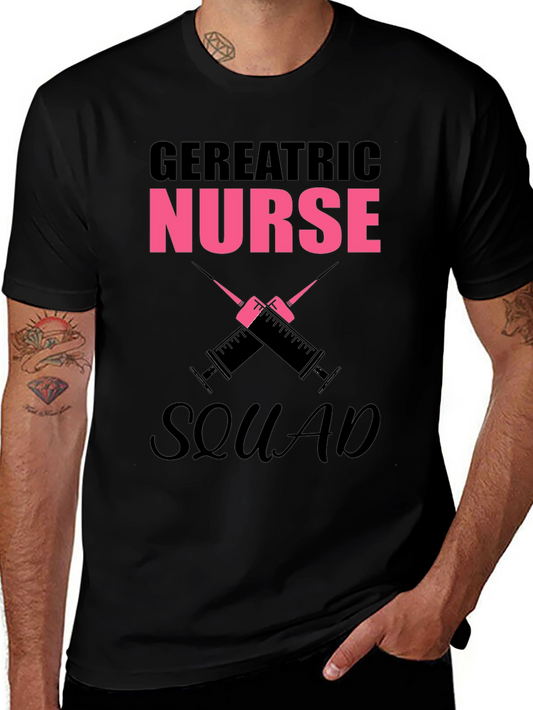 Geriatric Nurse Squad T-Shirt - Medical Team Apparel