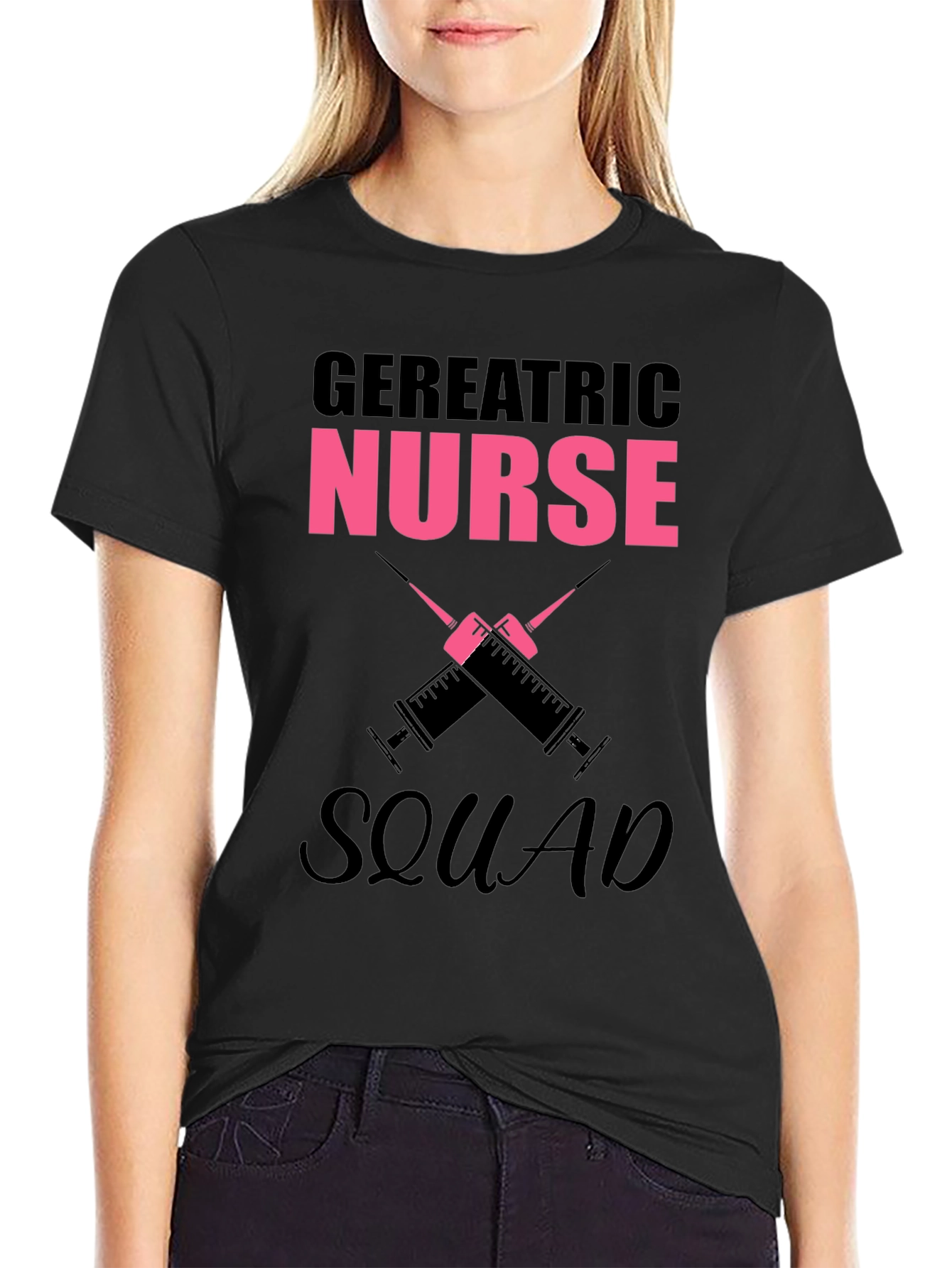 Geriatric Nurse Squad T-Shirt - Medical Team Apparel