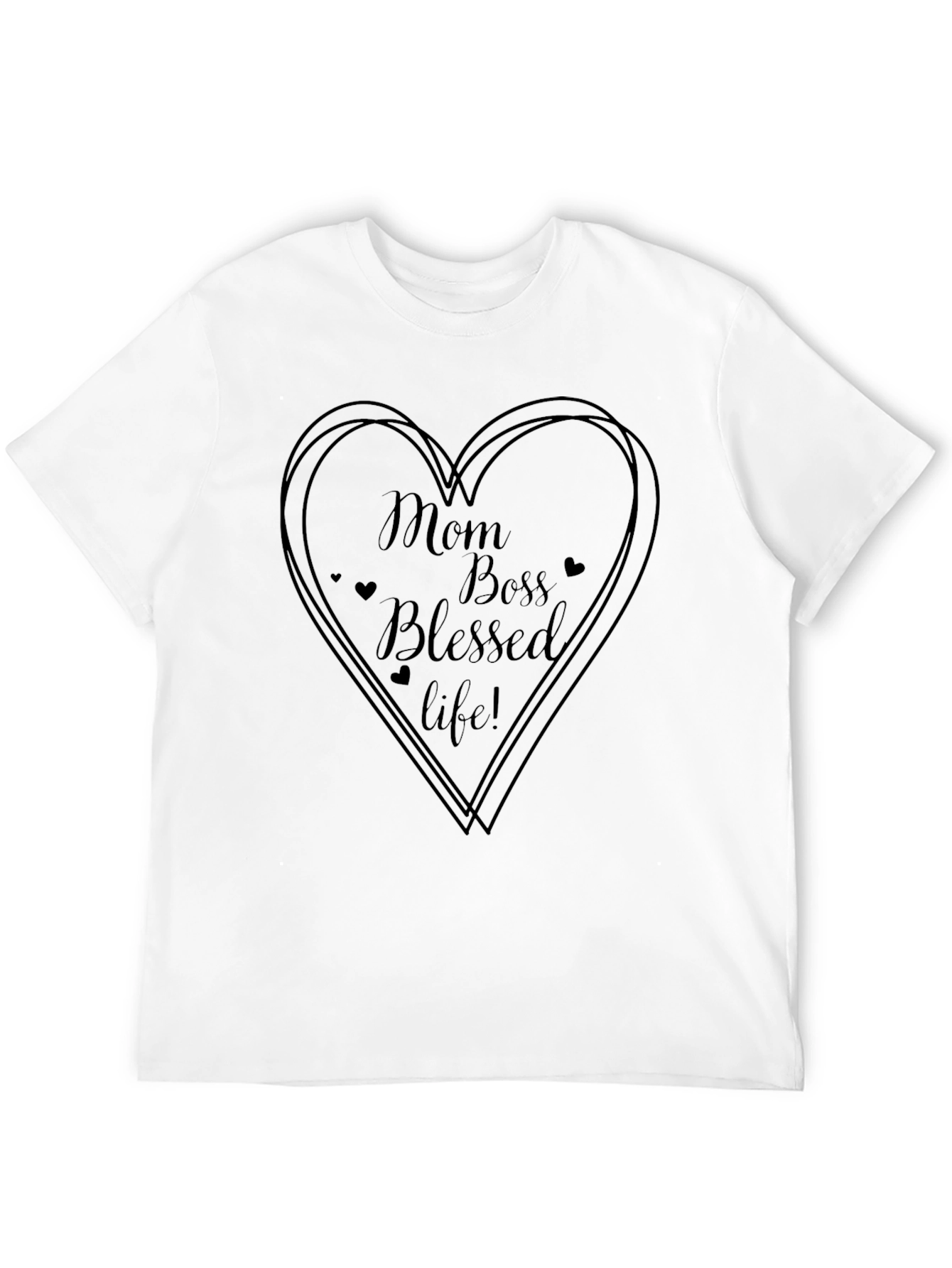 Mom Boss Blessed Life T-Shirt