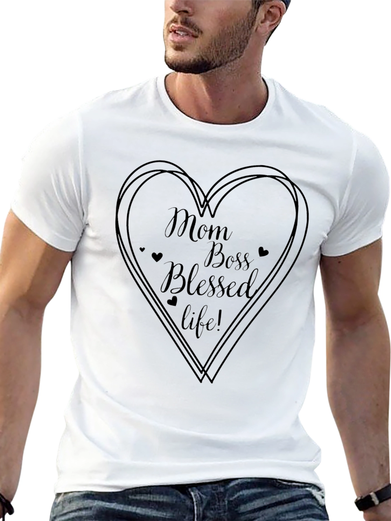 Mom Boss Blessed Life T-Shirt