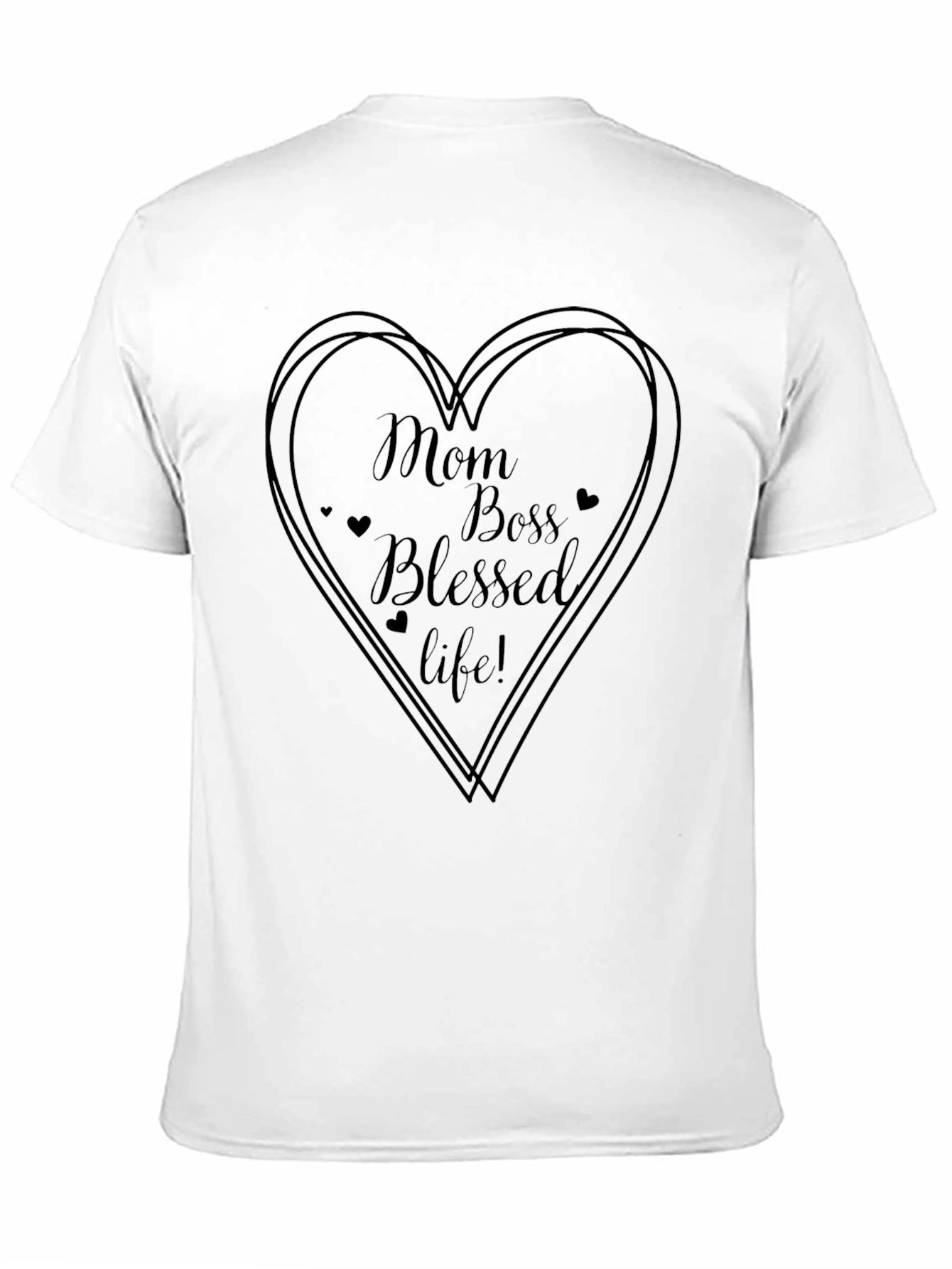 Mom Boss Blessed Life T-Shirt