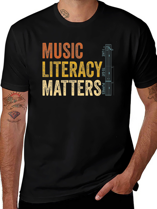 Music Literacy Matters T-Shirt