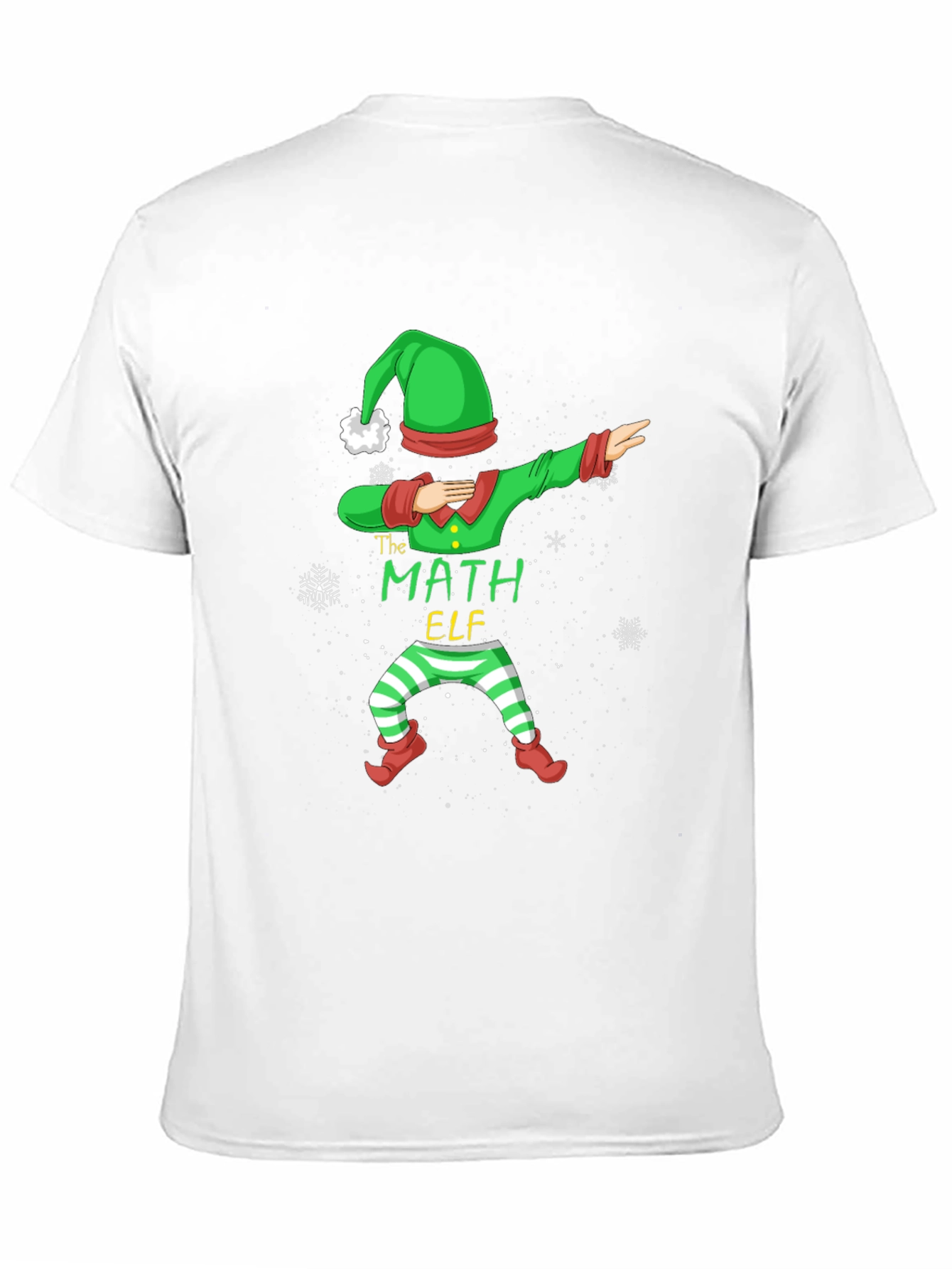 Math Elf Dabbing Christmas T-Shirt