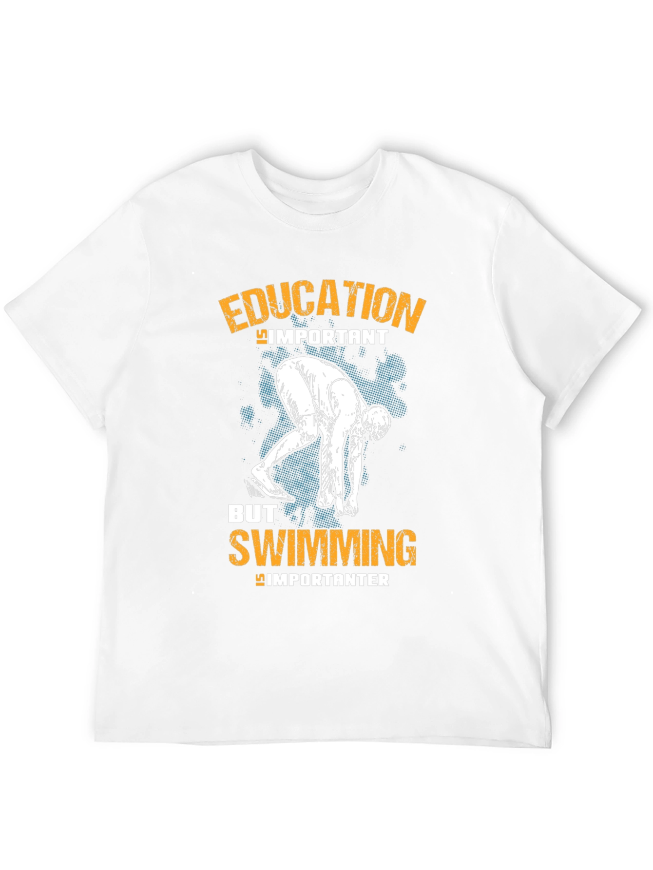 Education But Swimming Importanter T-Shirt