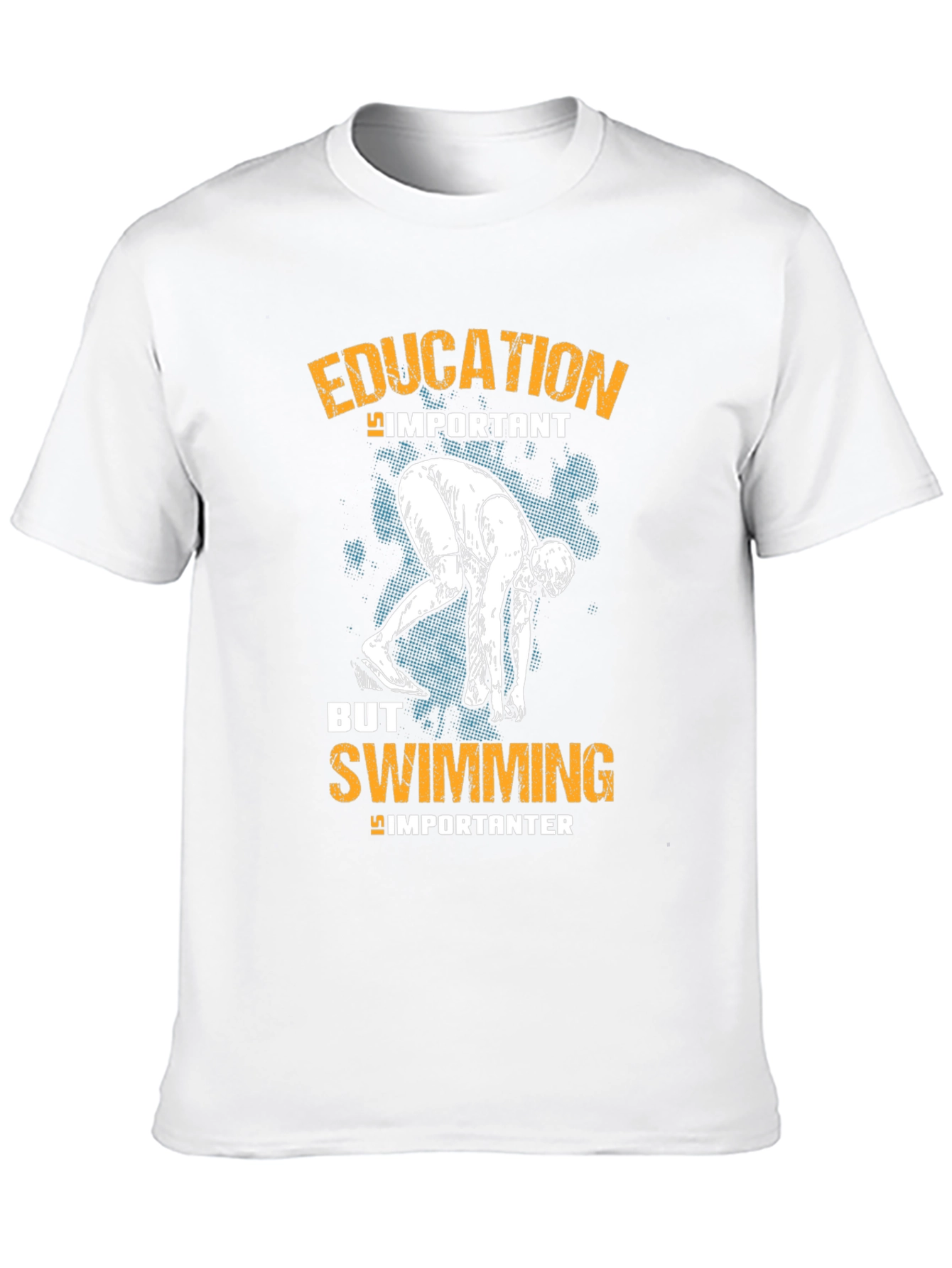 Education But Swimming Importanter T-Shirt