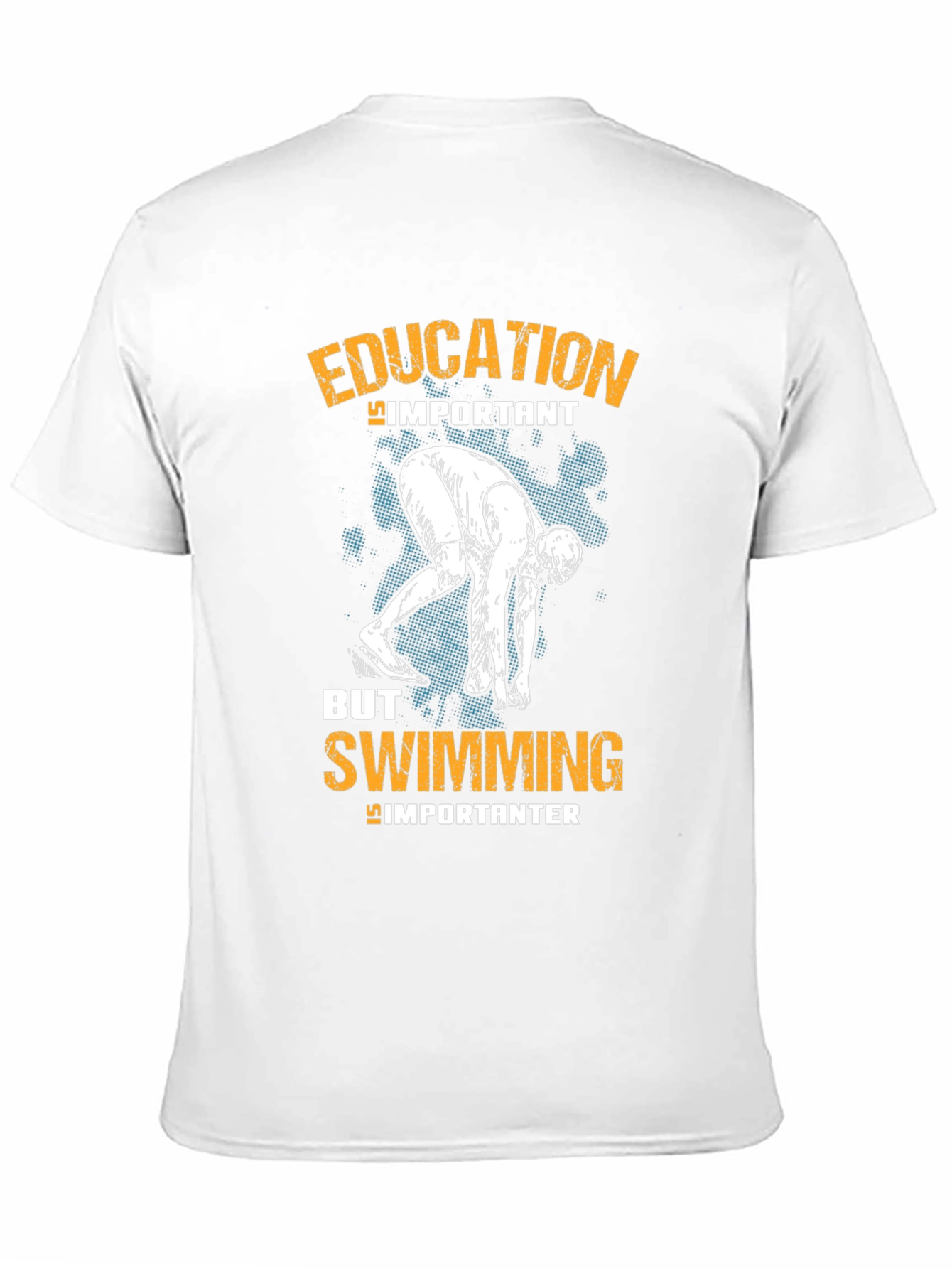 Education But Swimming Importanter T-Shirt