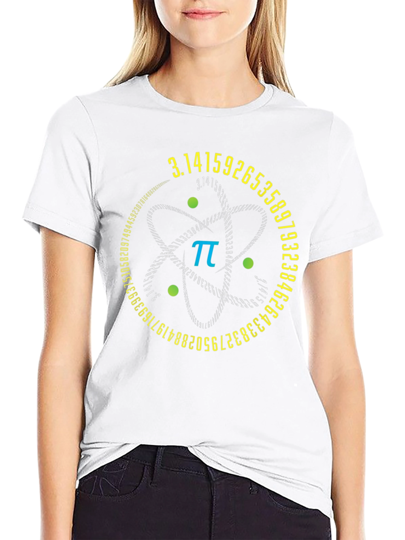 Pi Atom T-Shirt - Math & Science Tee