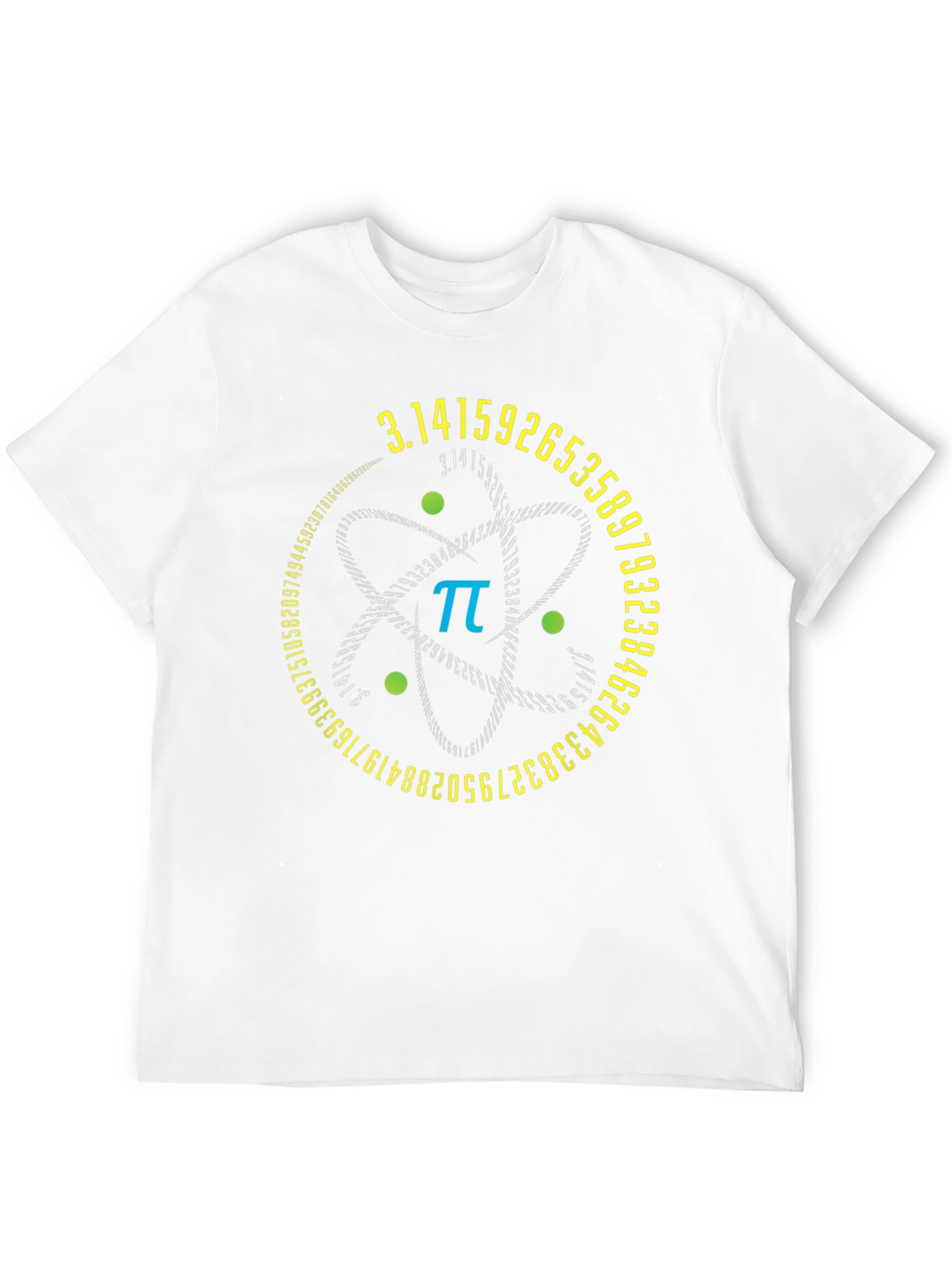 Pi Atom T-Shirt - Math & Science Tee
