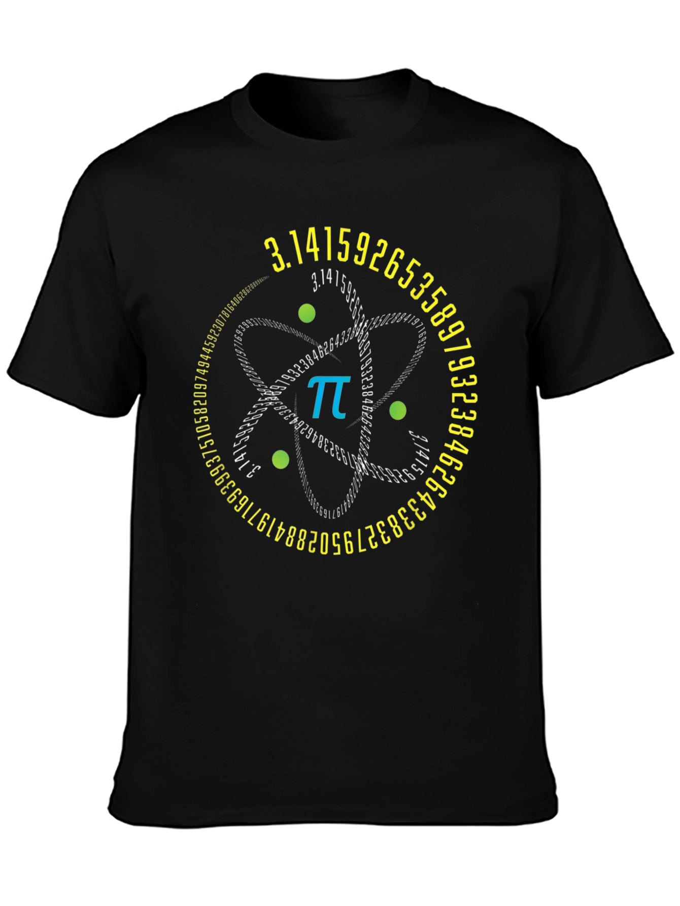 Pi Atom T-Shirt - Math & Science Tee