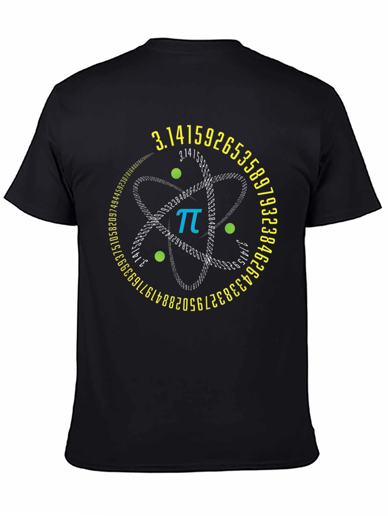 Pi Atom T-Shirt - Math & Science Tee