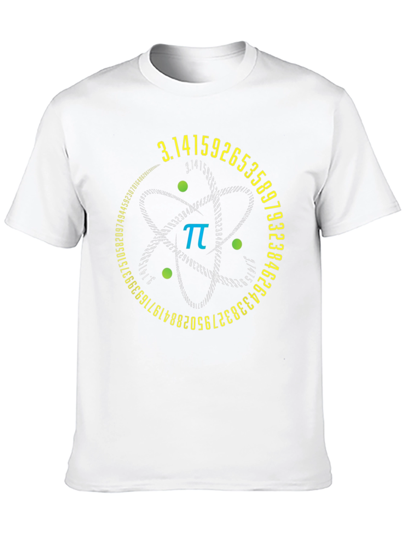 Pi Atom T-Shirt - Math & Science Tee