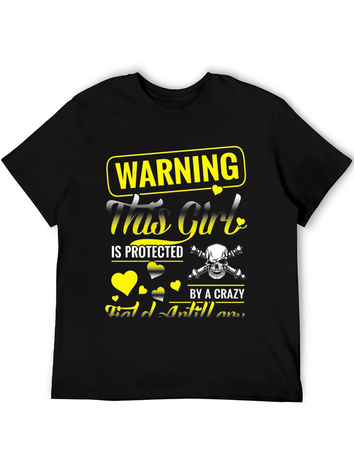 Warning: Protected Girl Graphic Tee