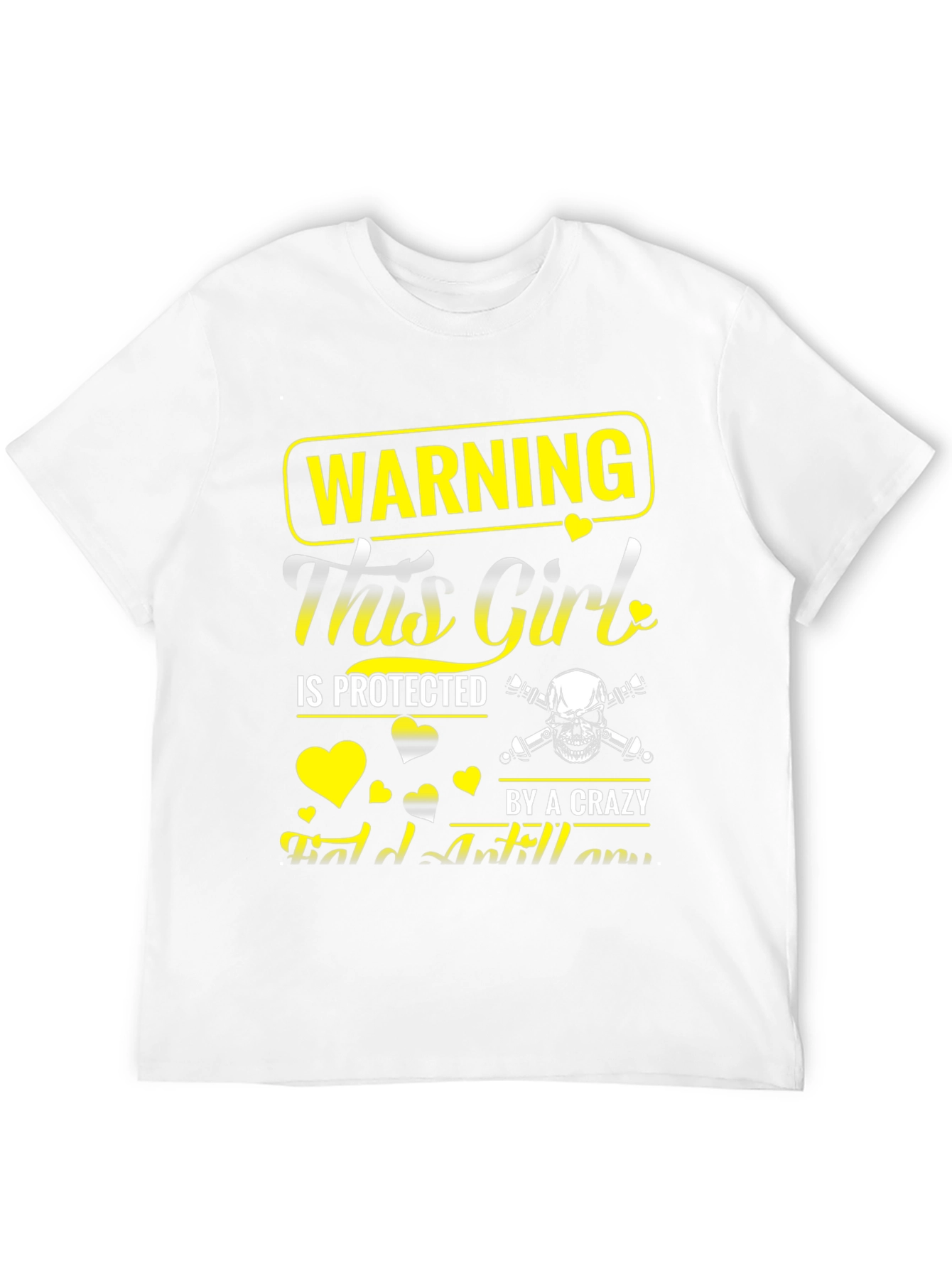 Warning: Protected Girl Graphic Tee