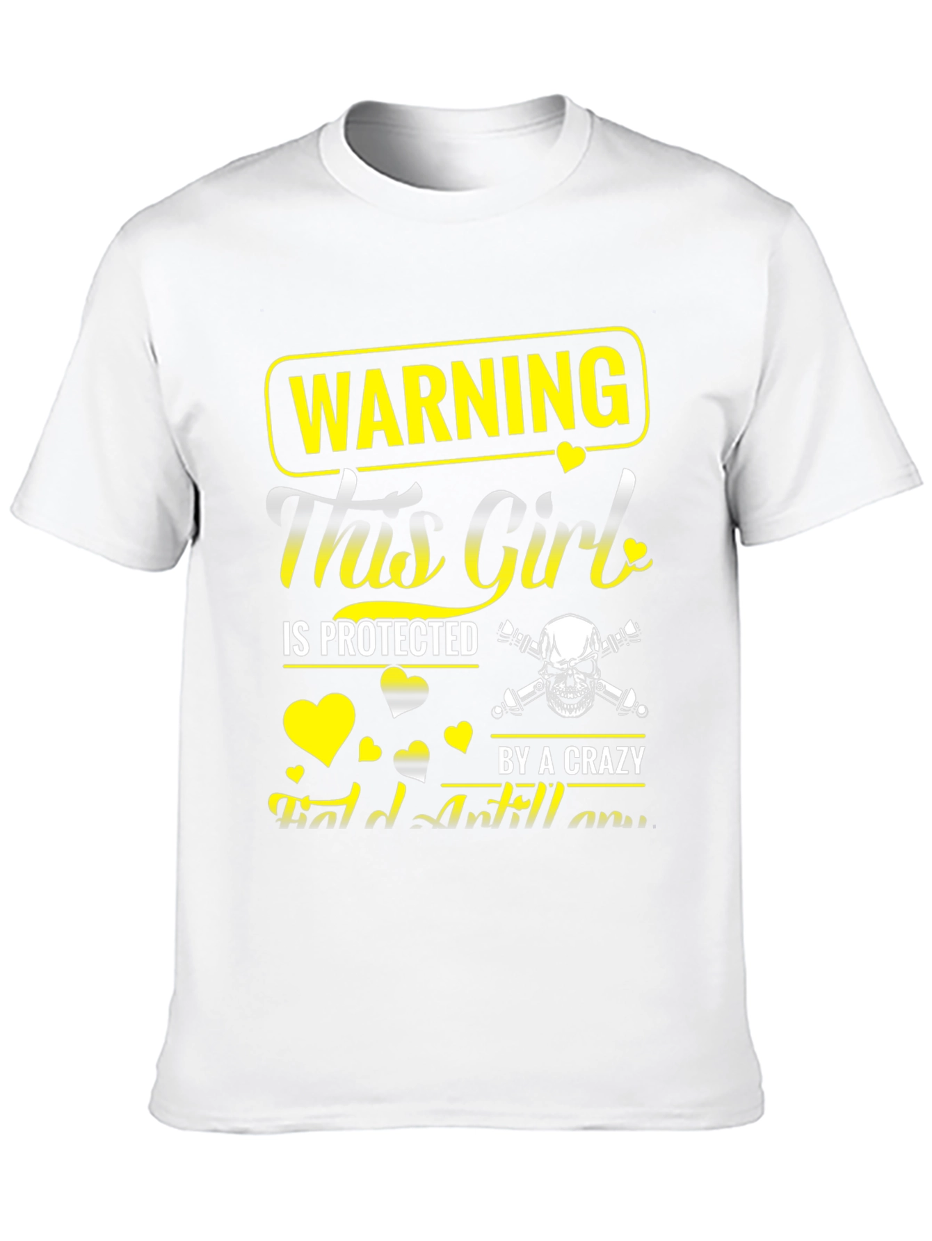 Warning: Protected Girl Graphic Tee