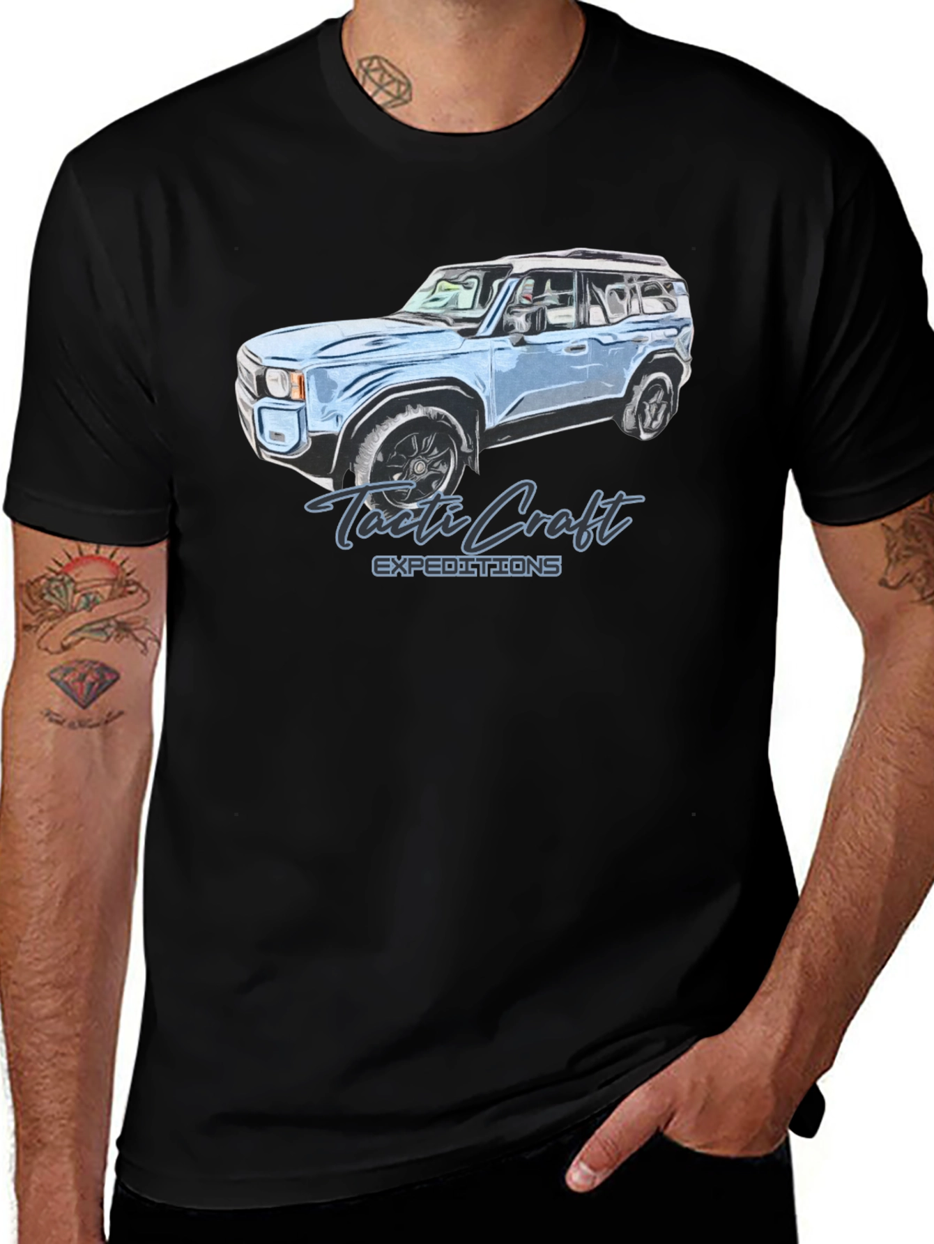 Tactical Craft Expeditions Black Graphic Tee