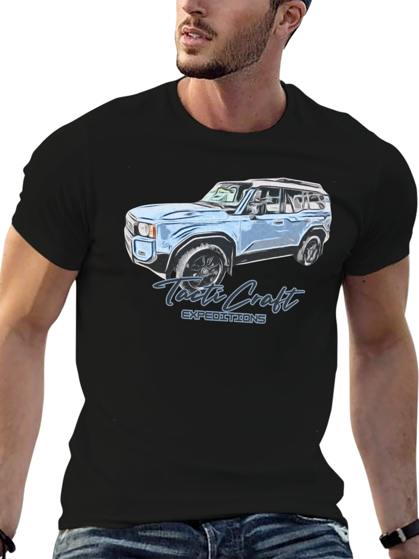 Tactical Craft Expeditions Black Graphic Tee