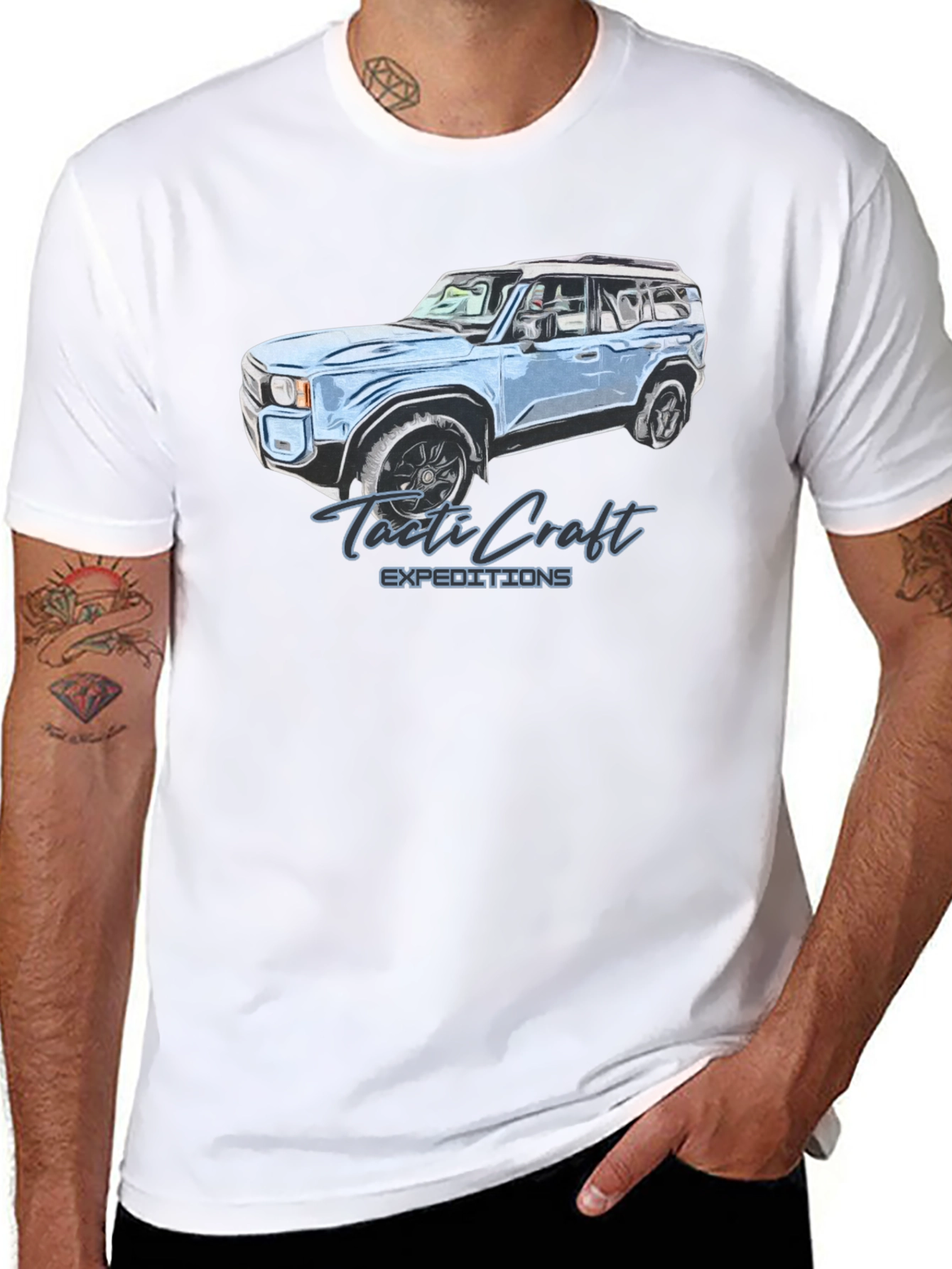 Tactical Craft Expeditions Black Graphic Tee