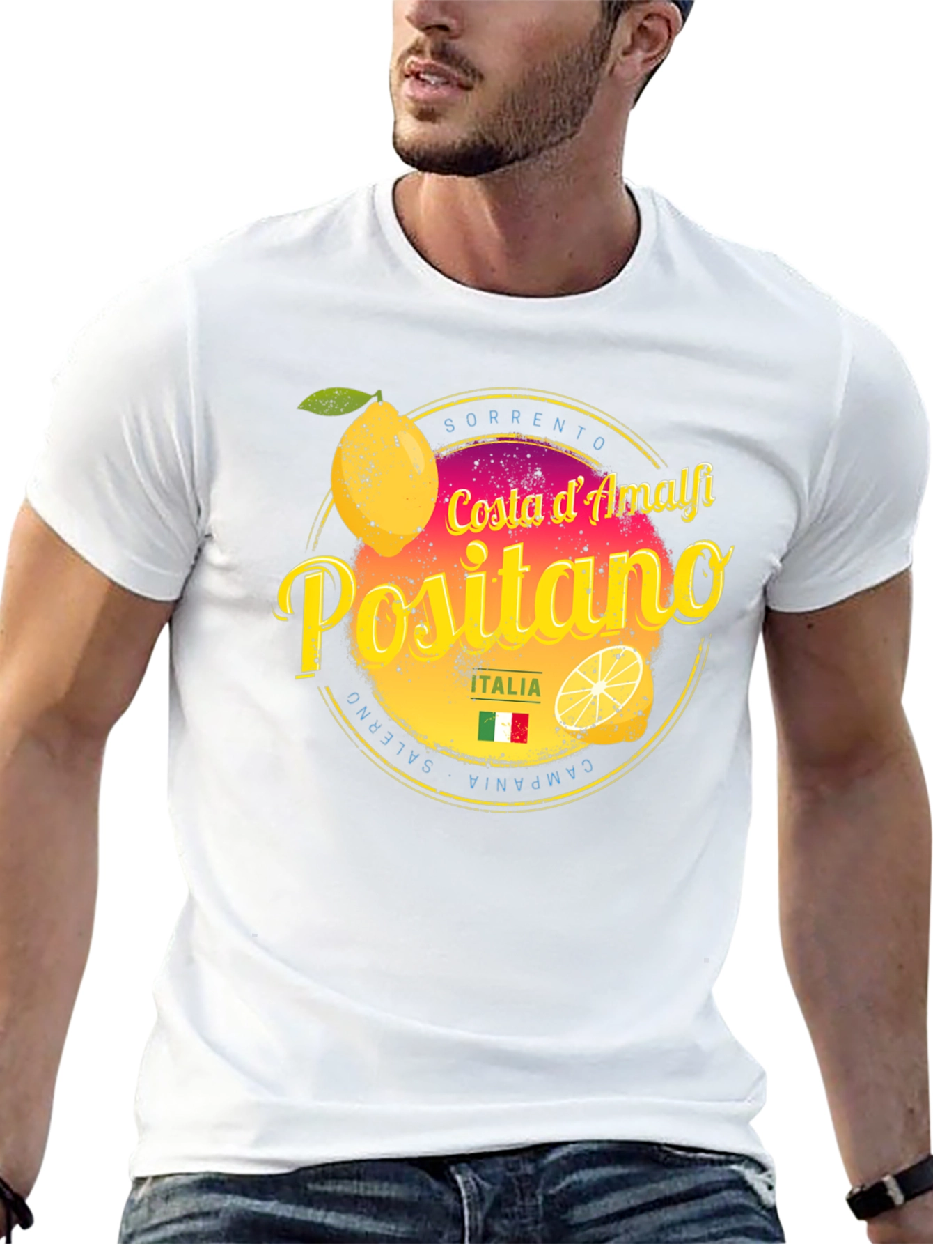 Positano Italy T-Shirt | Amalfi Coast Souvenir Tee