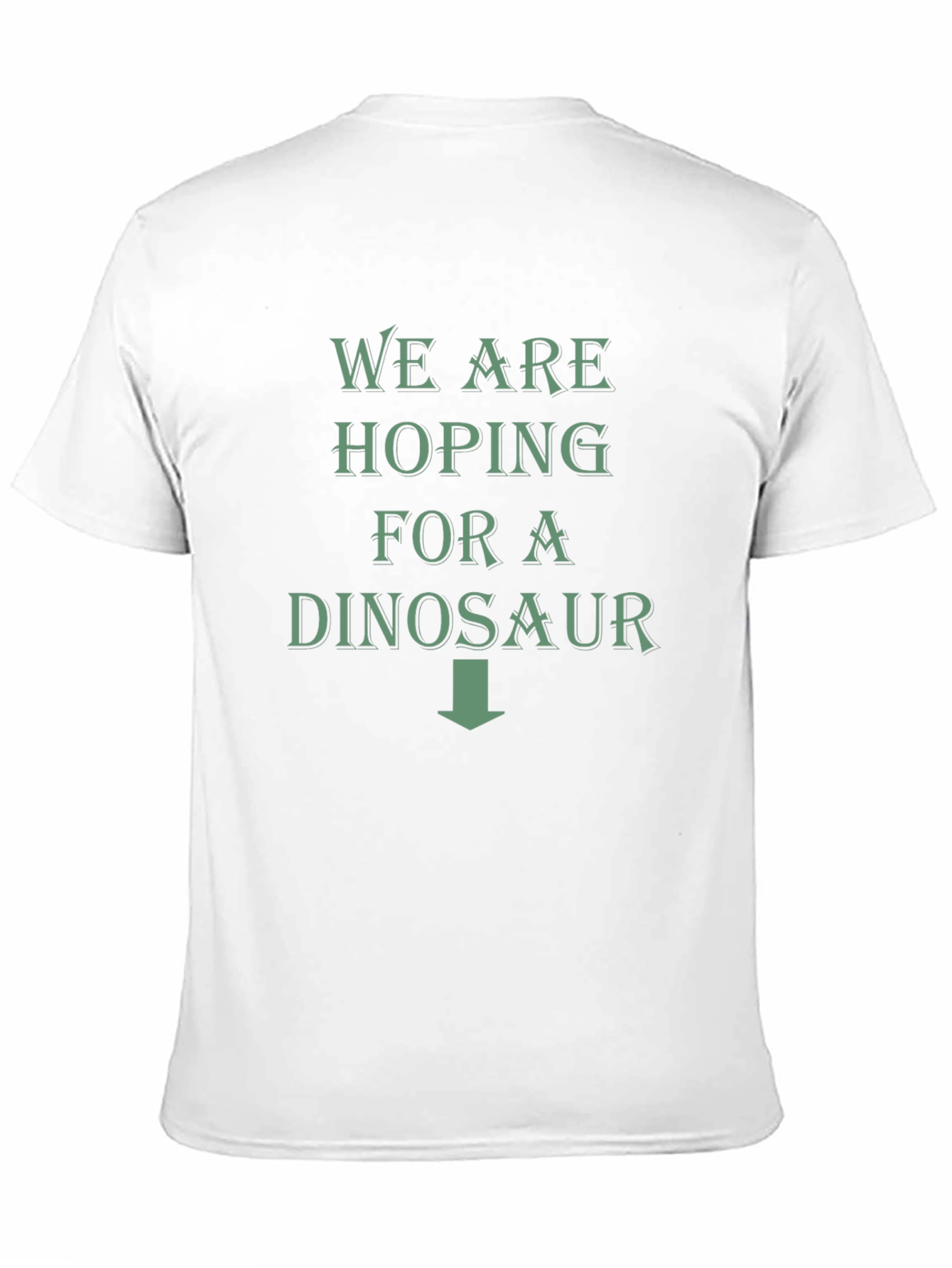 Dinosaur Expecting T-Shirt - Funny Pregnancy Announcement Tee
