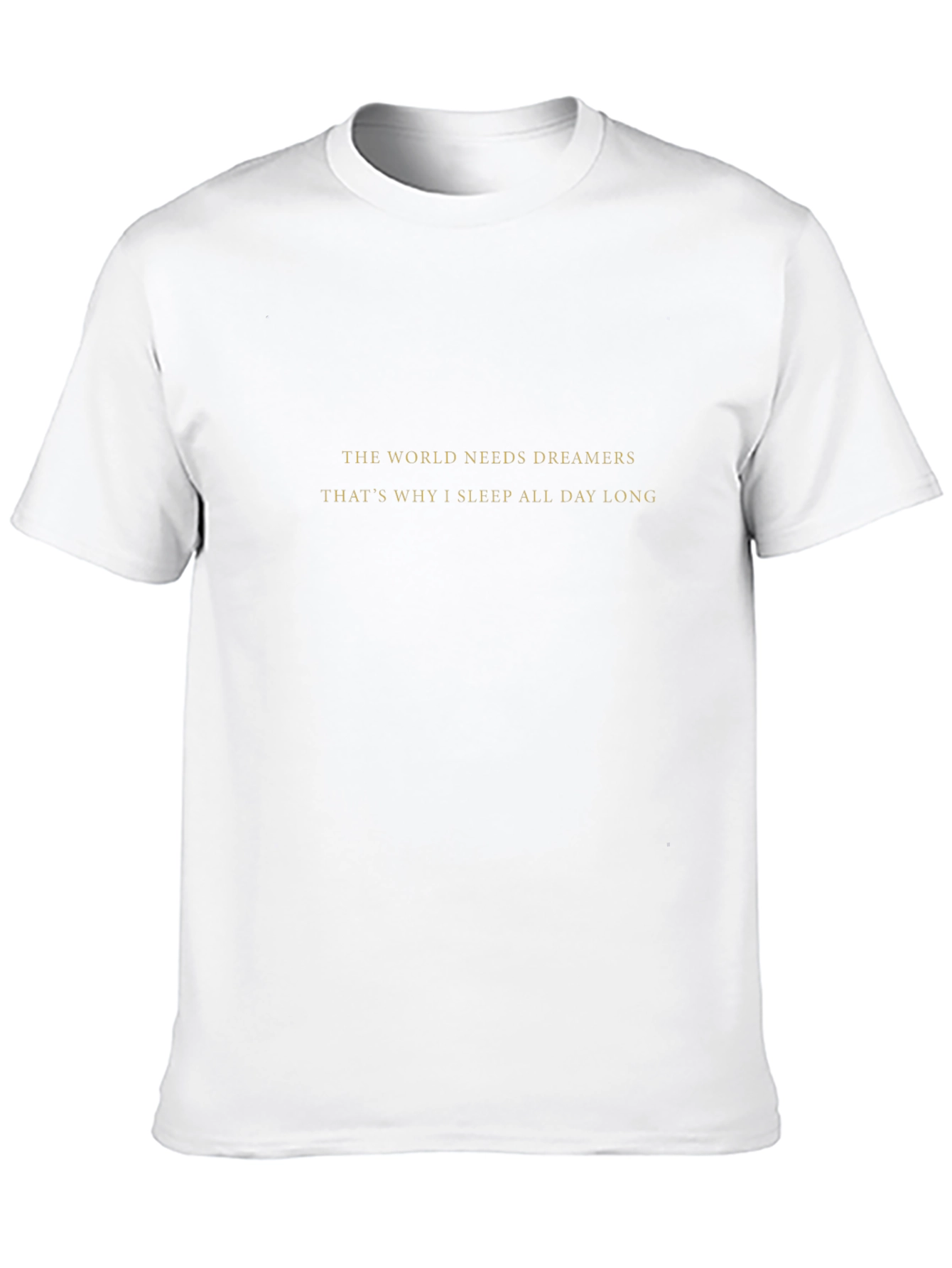 Dreamer Graphic Tee - Black Cotton Crew Neck T-Shirt