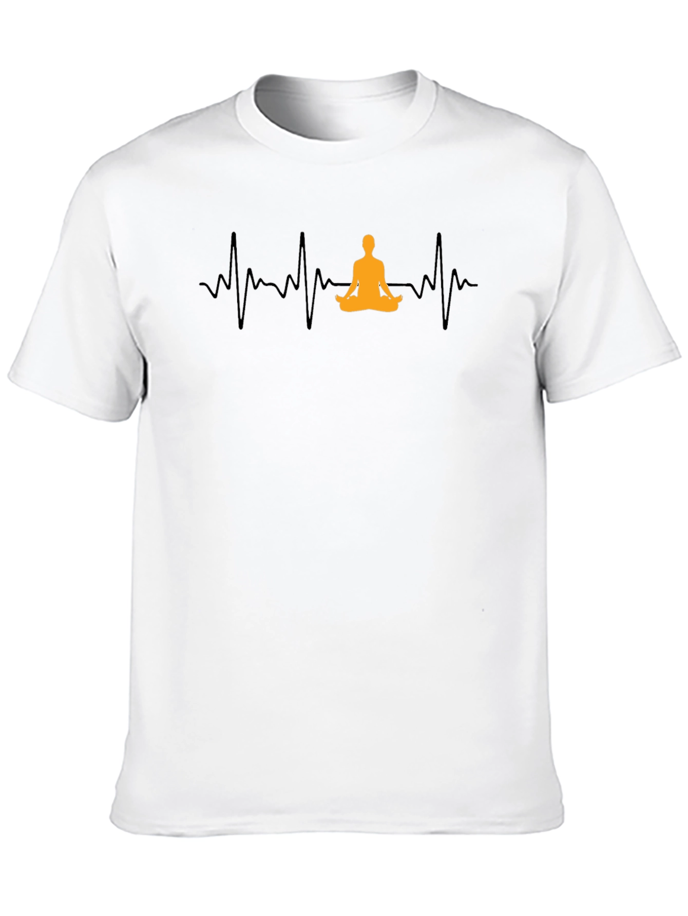 Zen Heartbeat T-Shirt - Meditate in Style