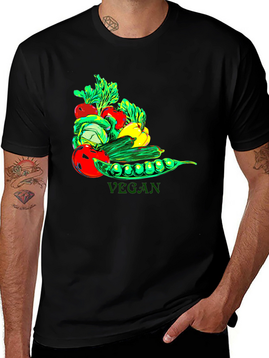 Vegan Graphic Tee - Stylish and Comfortable