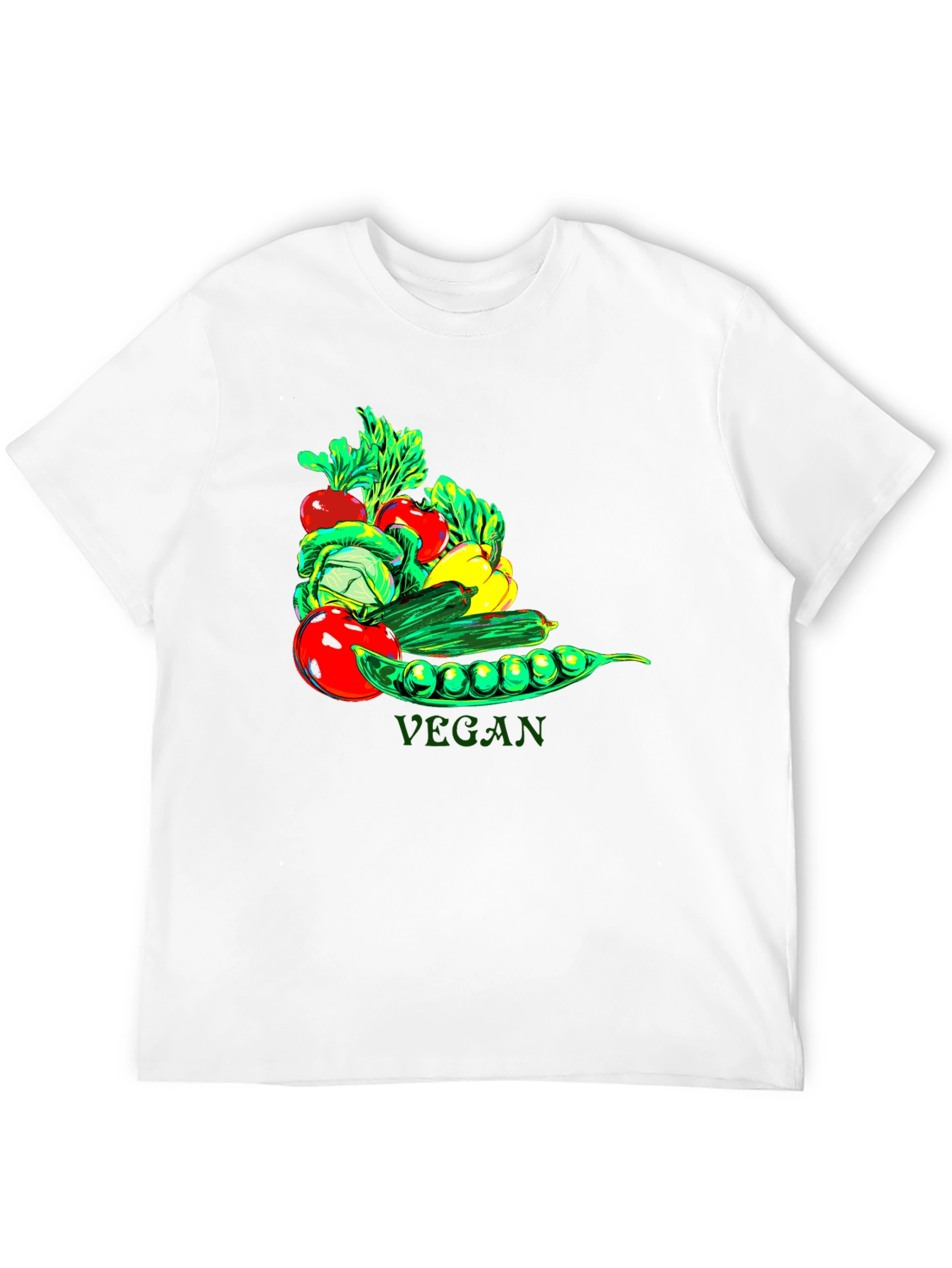 Vegan Graphic Tee - Stylish and Comfortable