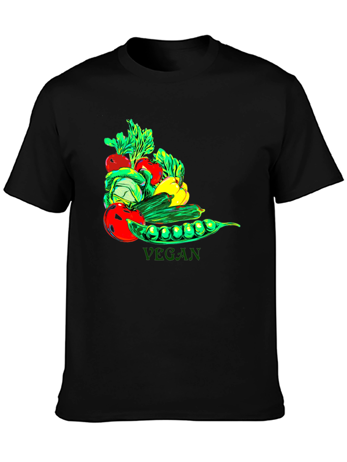 Vegan Graphic Tee - Stylish and Comfortable
