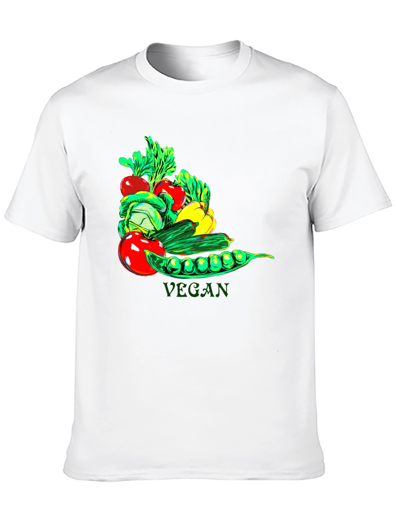 Vegan Graphic Tee - Stylish and Comfortable