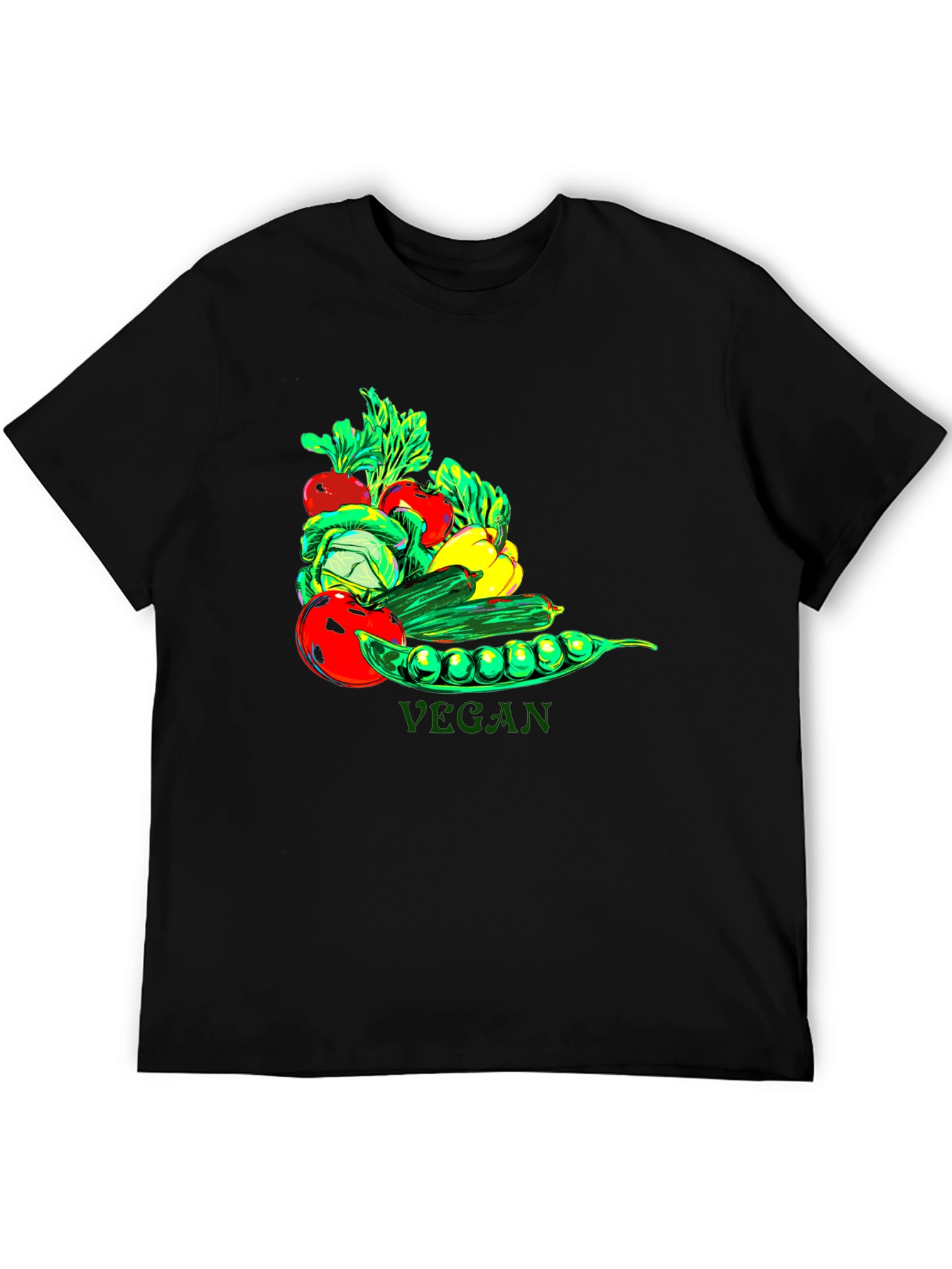 Vegan Graphic Tee - Stylish and Comfortable