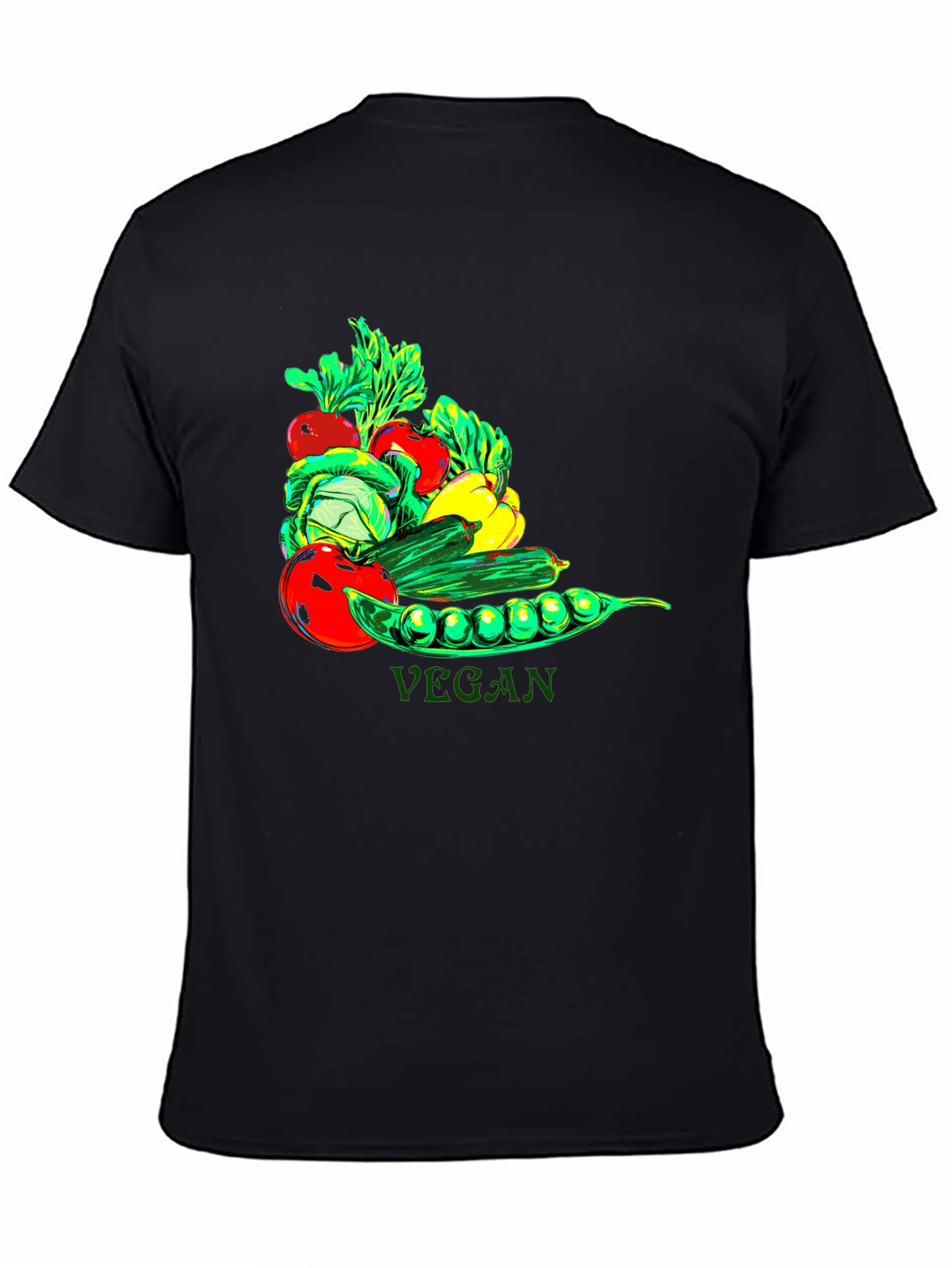 Vegan Graphic Tee - Stylish and Comfortable