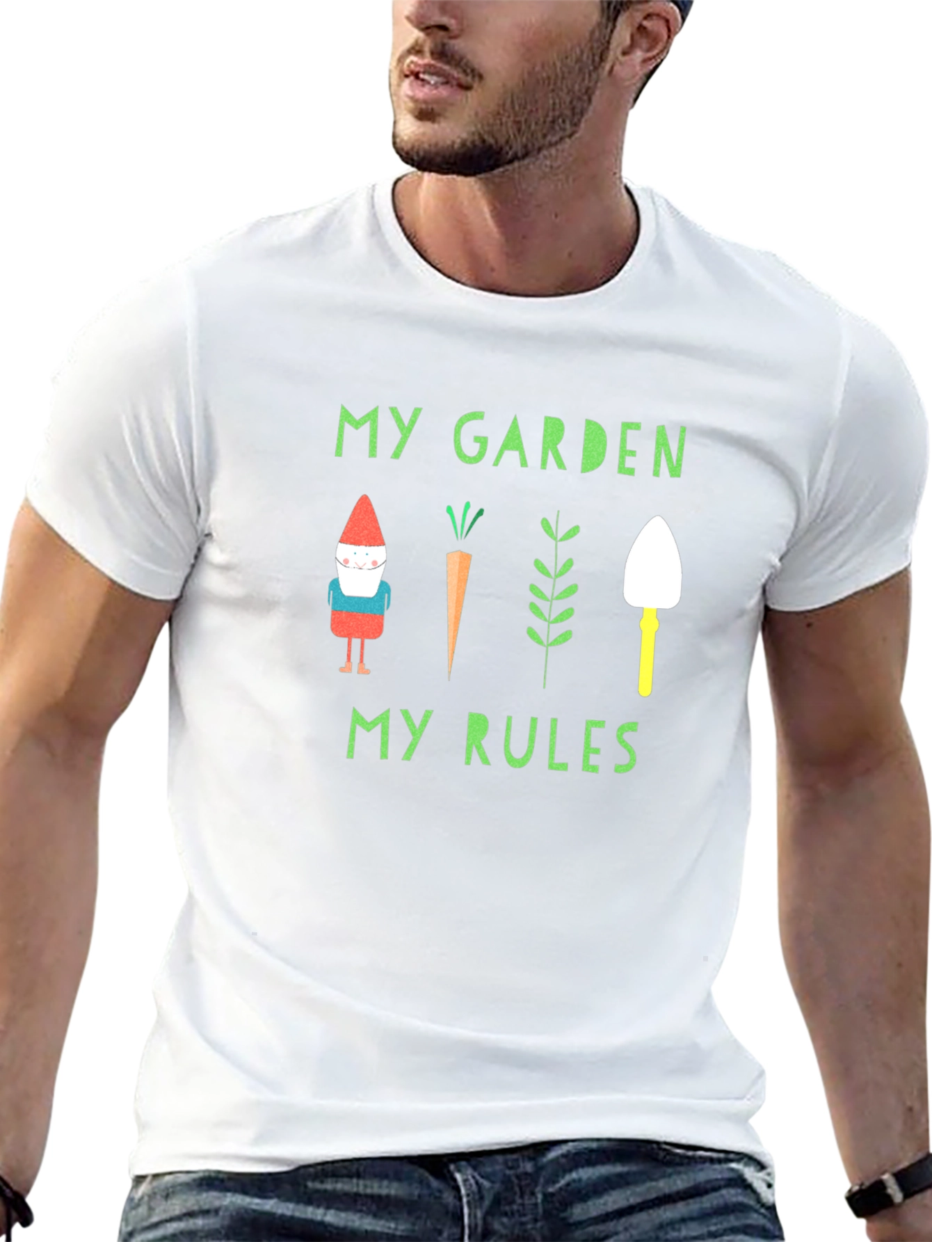 My Garden My Rules Graphic Tee - Gardener Gift