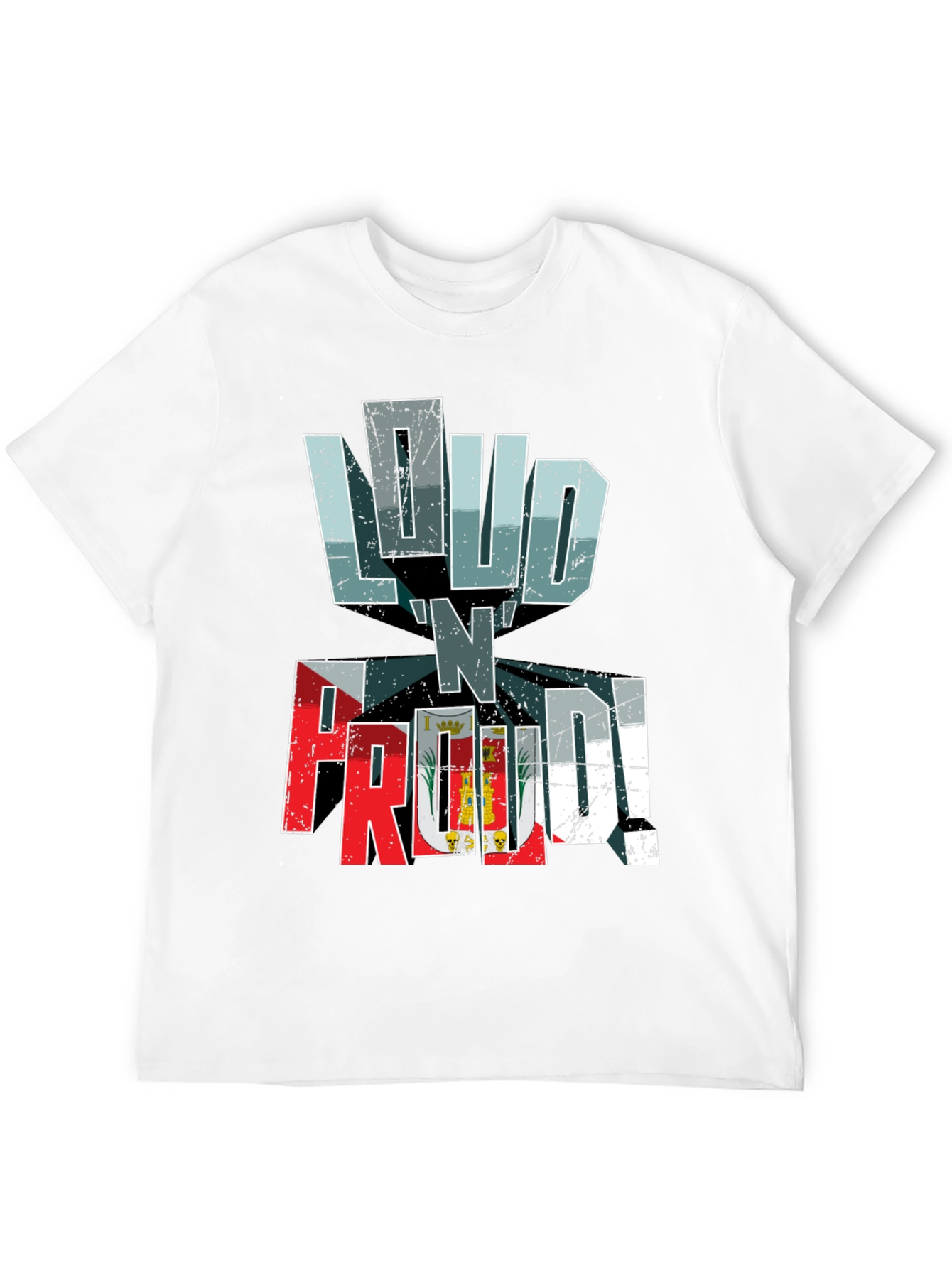 Loud N Proud Graphic Tee - Black