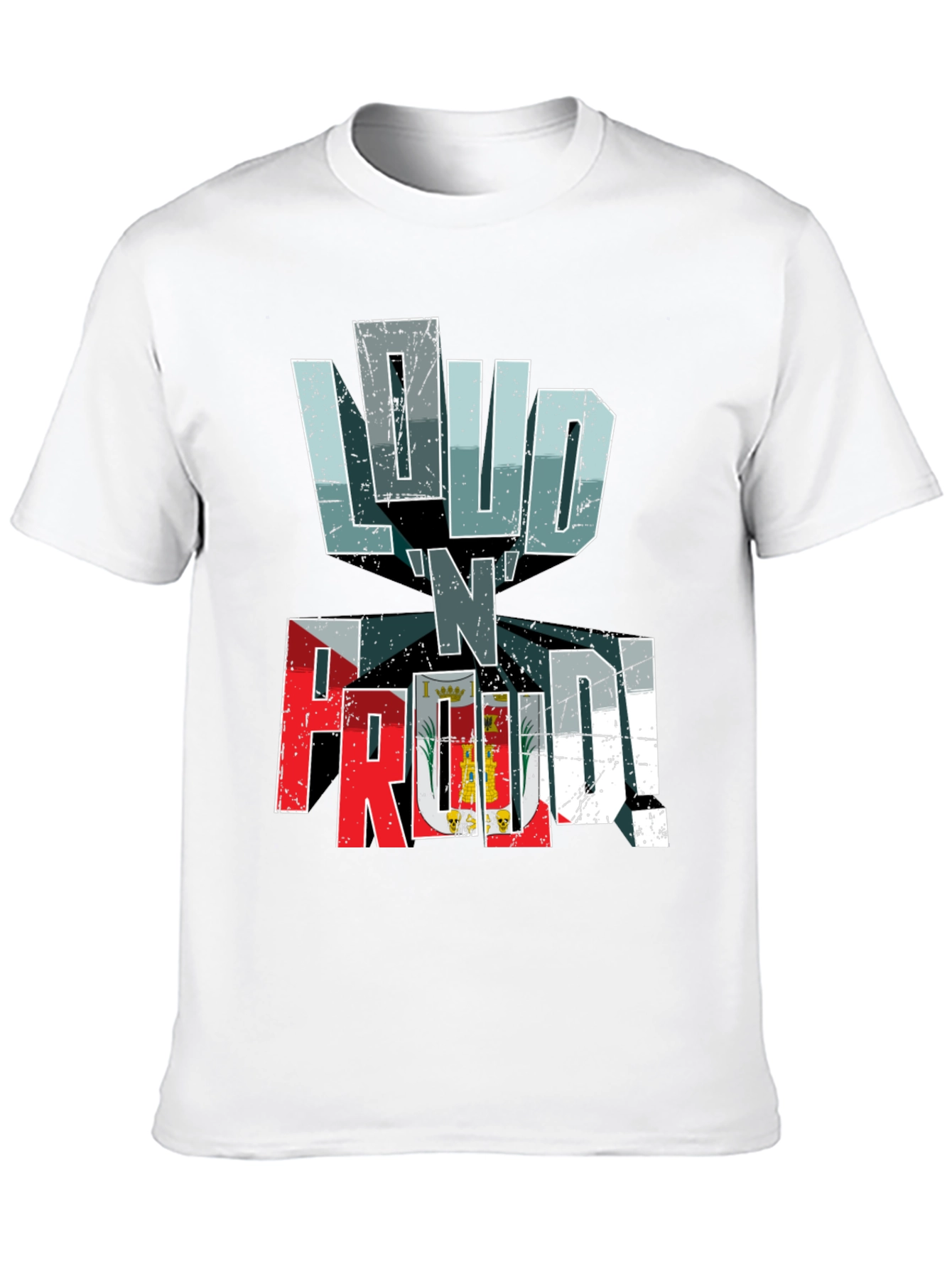 Loud N Proud Graphic Tee - Black