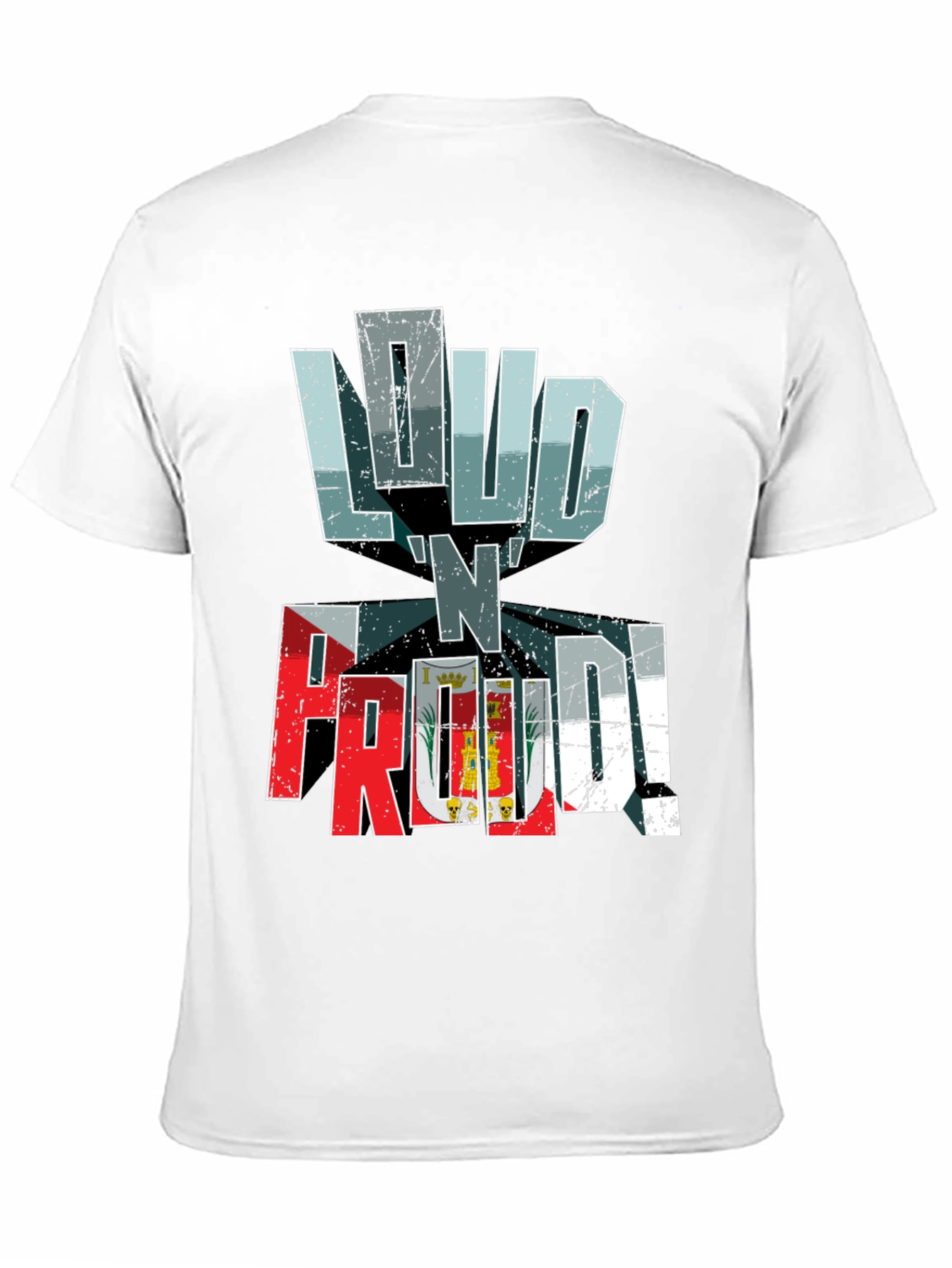Loud N Proud Graphic Tee - Black