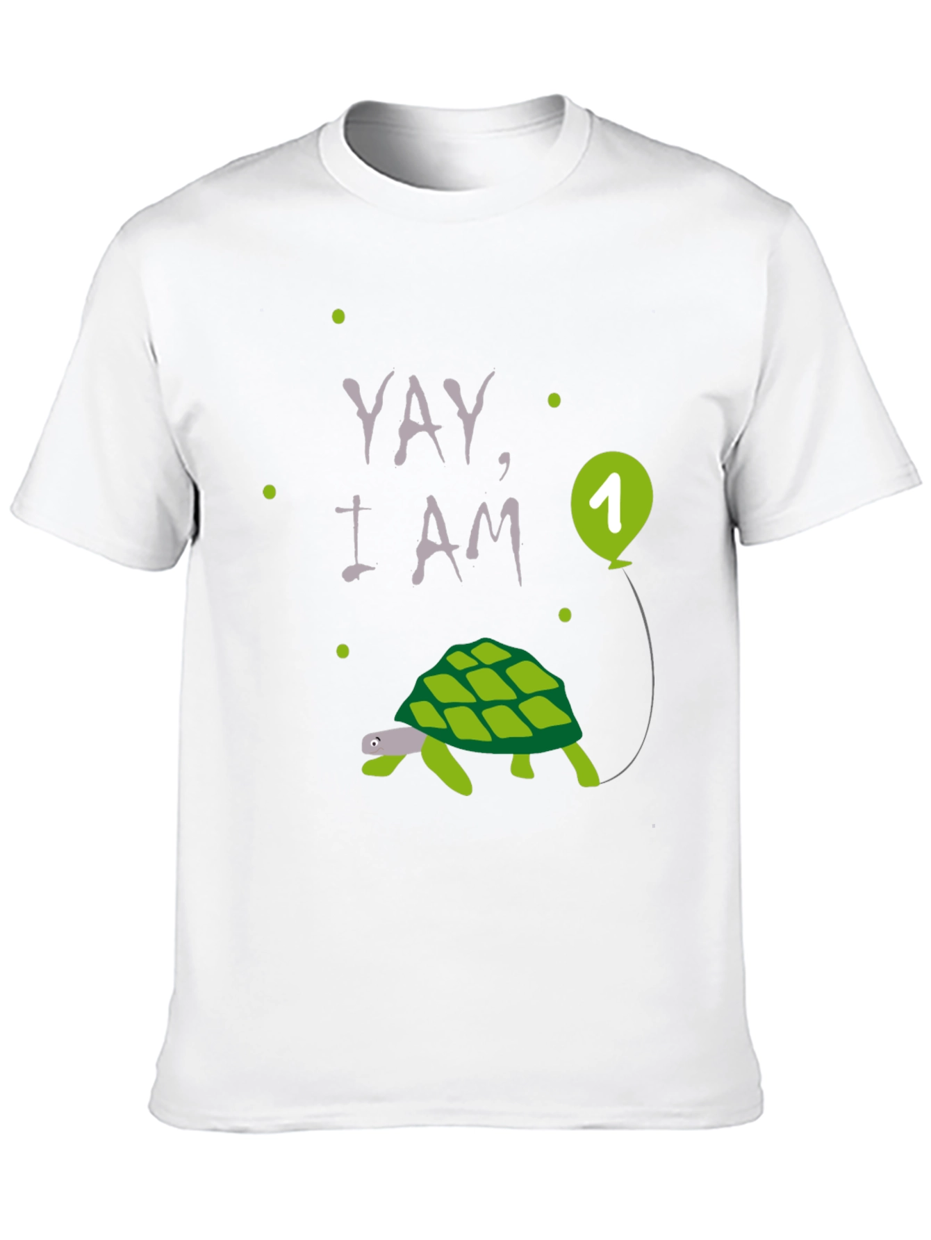 Yay I am One! Turtle Birthday T-Shirt