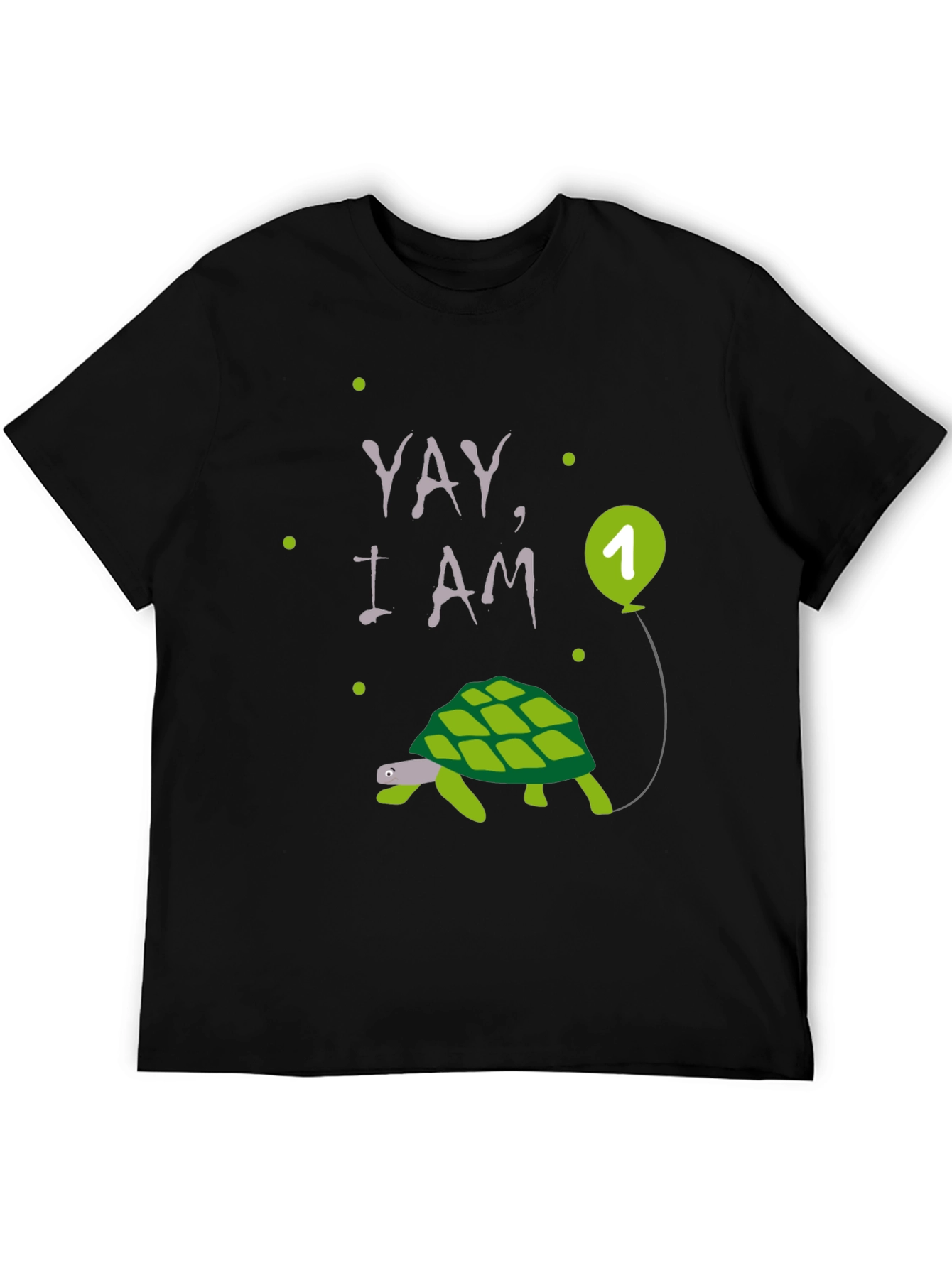 Yay I am One! Turtle Birthday T-Shirt