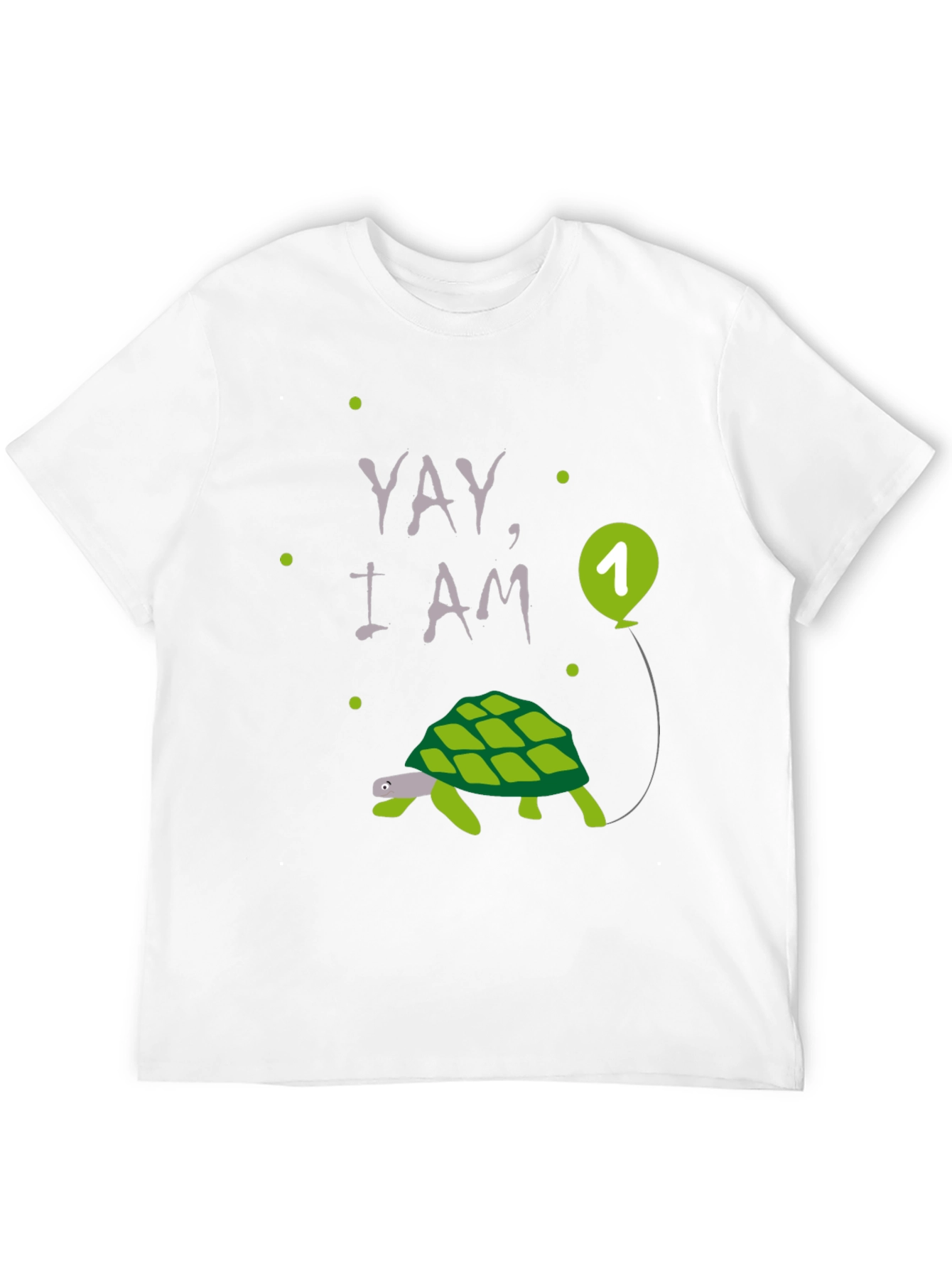 Yay I am One! Turtle Birthday T-Shirt