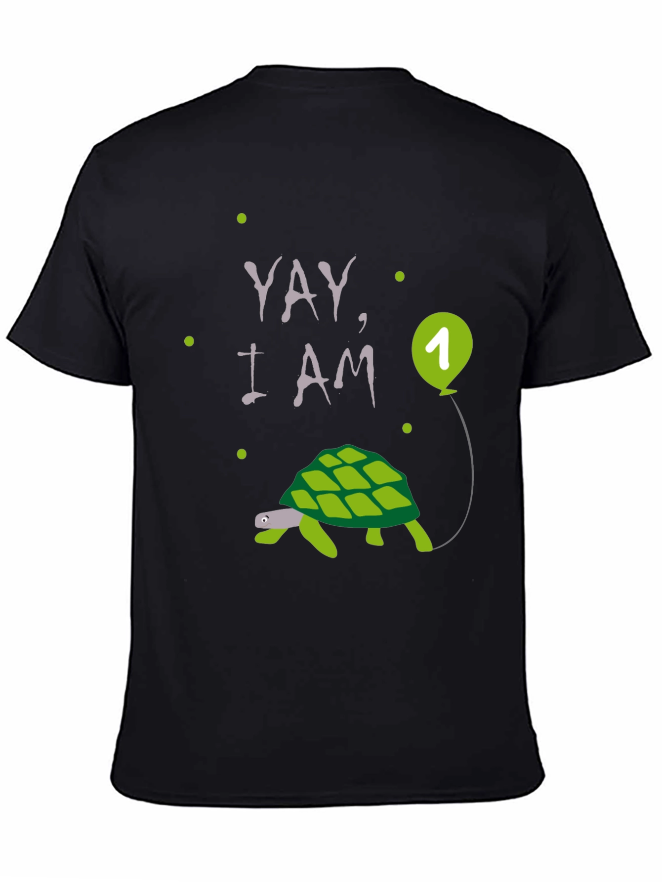 Yay I am One! Turtle Birthday T-Shirt